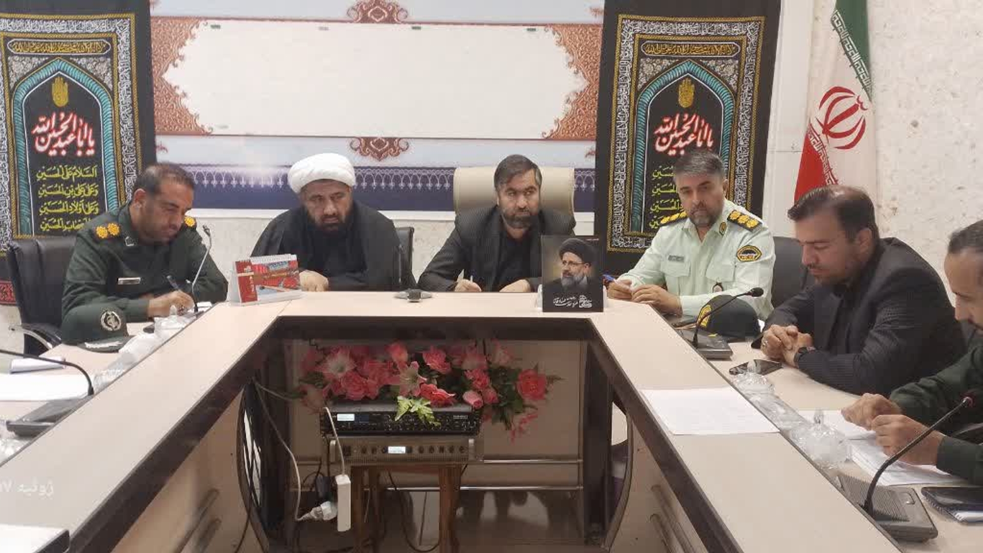 سومین جلسه ستاد عفاف و حجاب شهرستان فراهان