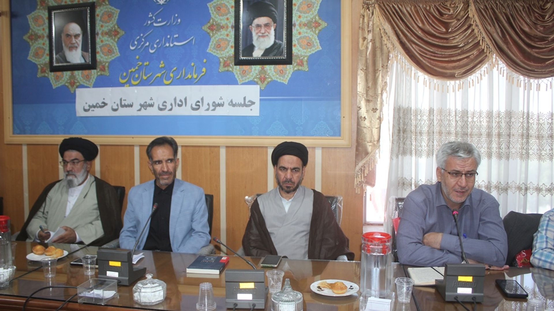 چهارمین جلسه شورای اداری شهرستان خمین در سال 1403 برگزار شد