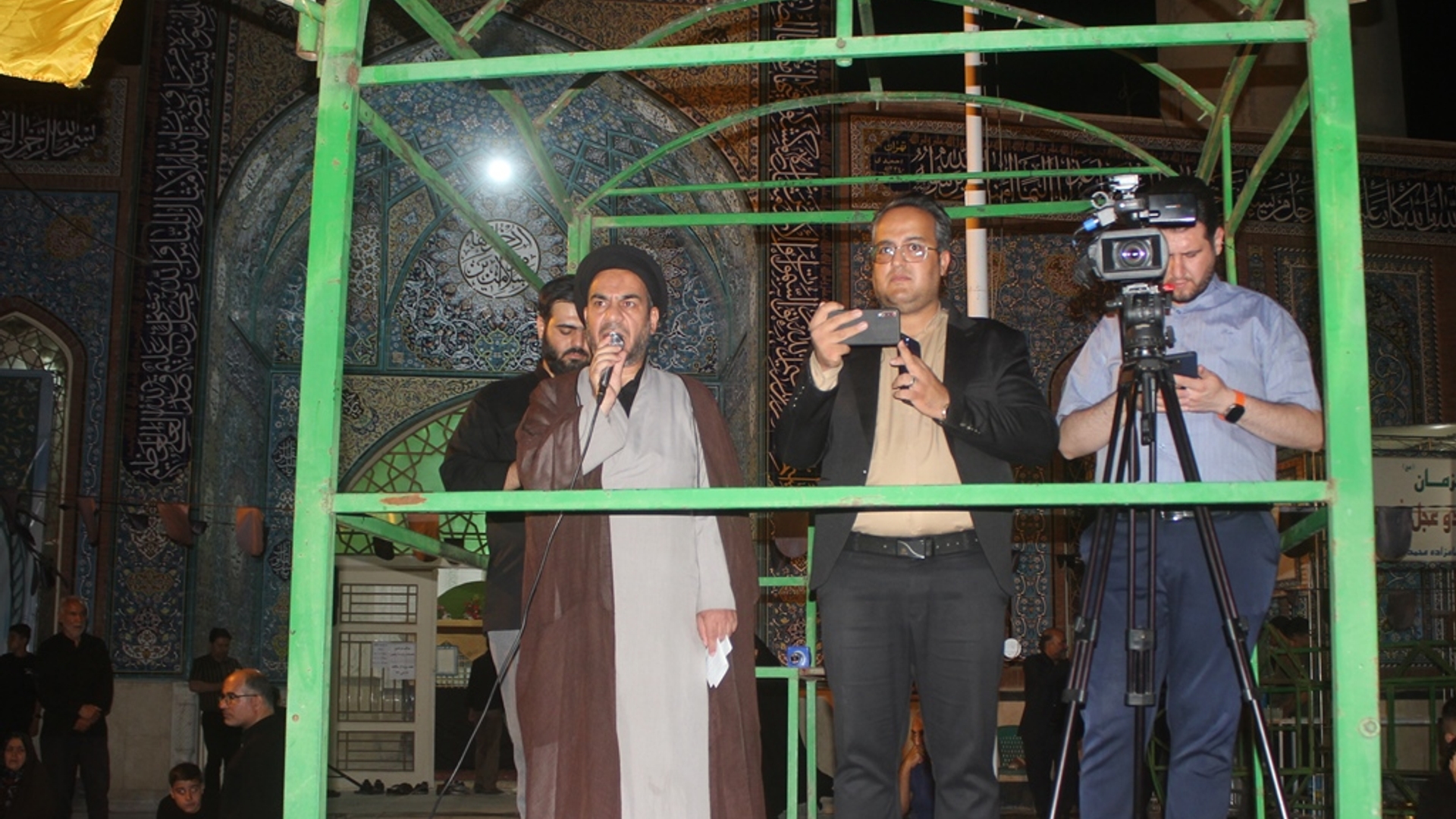 مردم شهرستان خمین در محکومیت ترور ناجوانمردانه اسماعیل هنیه رئیس دفتر سیاسی حماس تجمع کردند