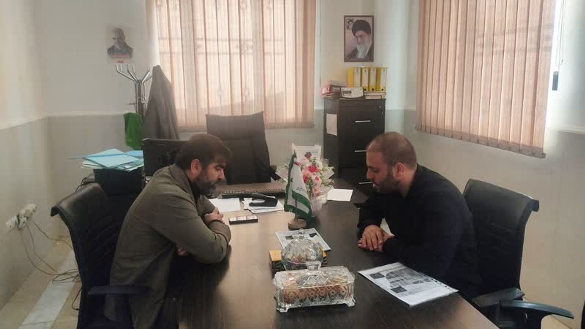 بازدید سرزده آقازیارتی فرماندار فراهان از برخی ادارات شهرستان