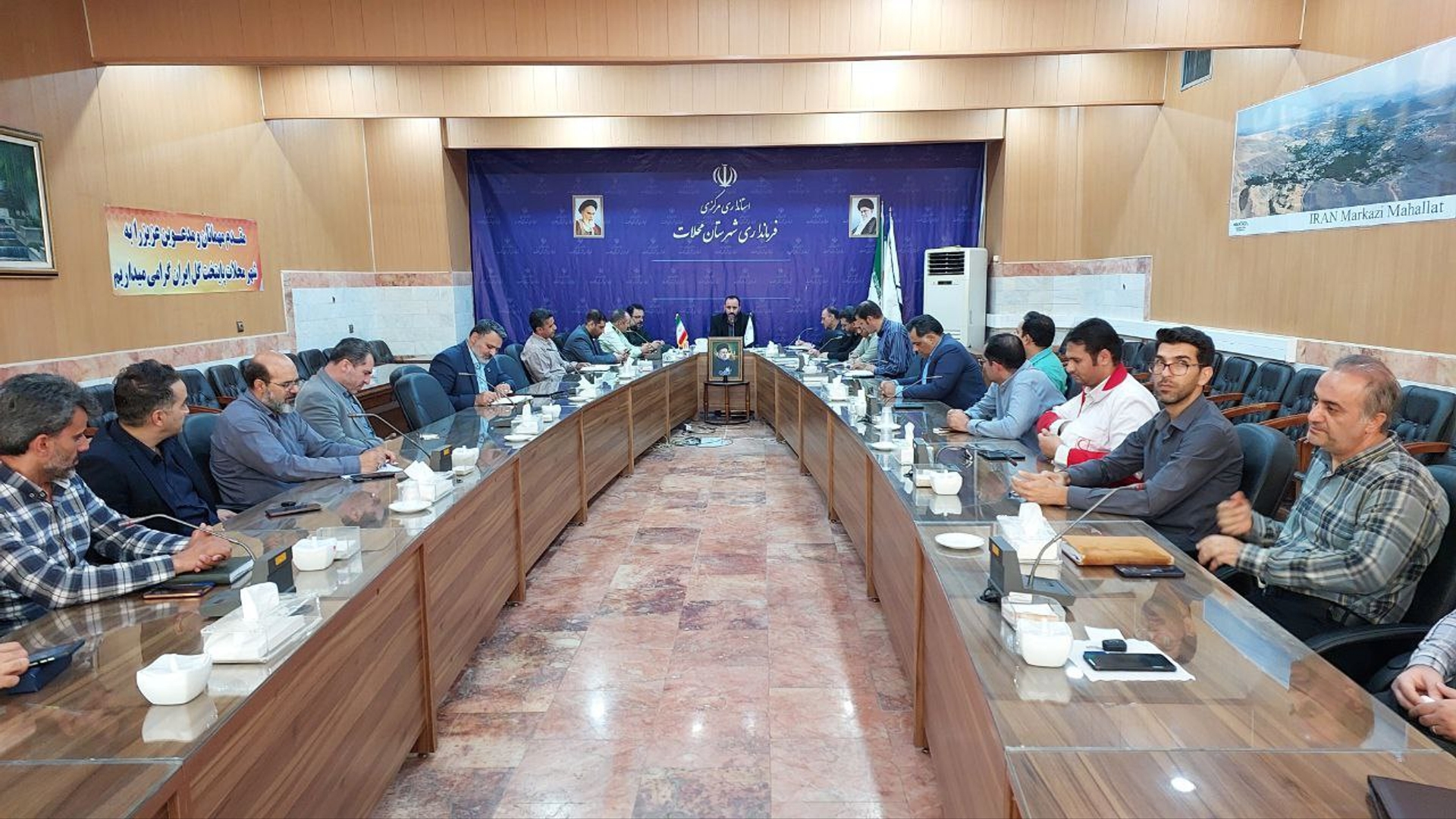 شورای پدافند  غیرعامل شهرستان محلات تشکیل جلسه داد.