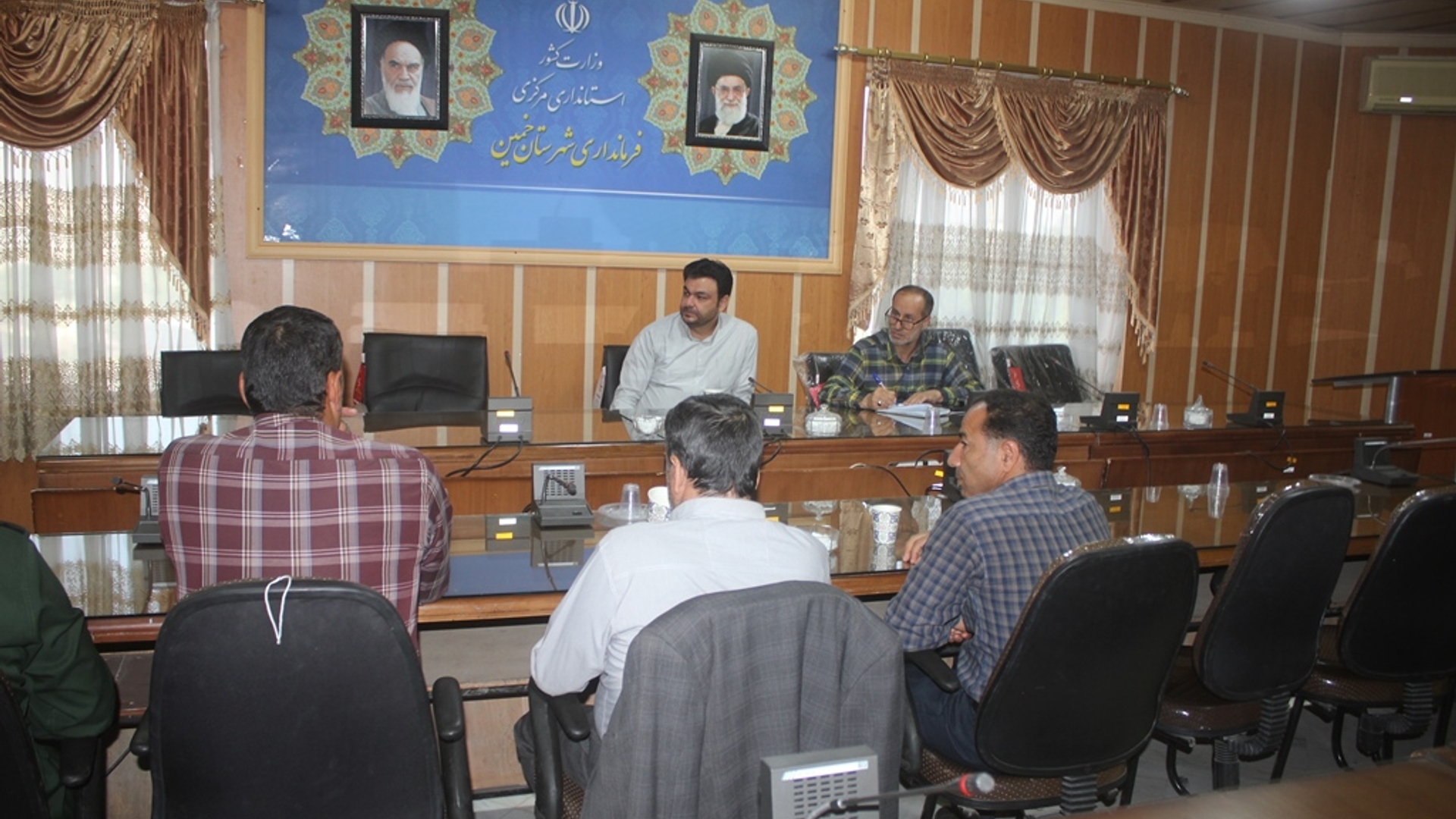 دومین جلسه شورای پدافند غیر عامل شهرستان خمین در سال 1403 برگزار شد