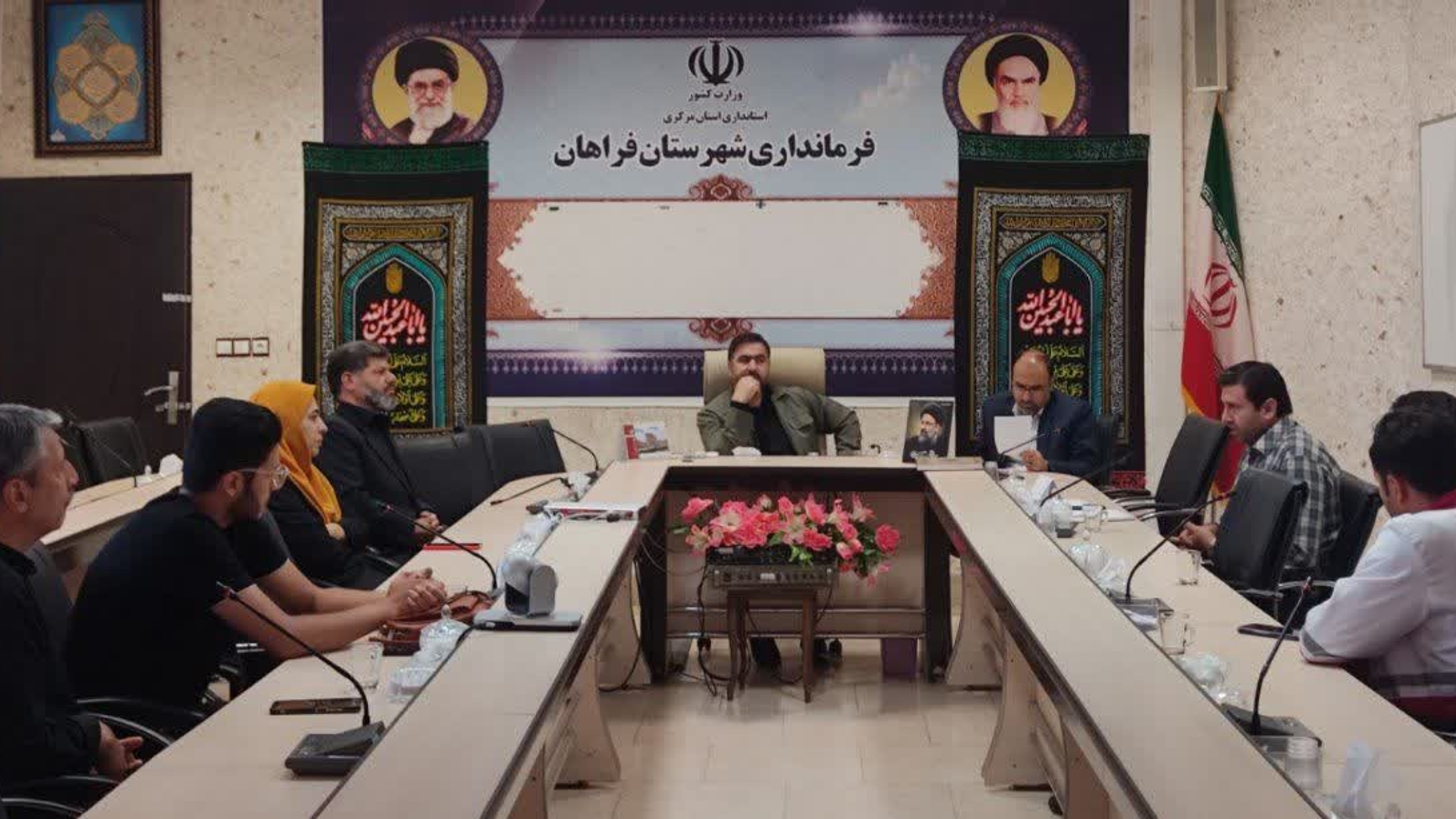 جلسه راه اندازی مرکز کاردرمانی و اپتومتری