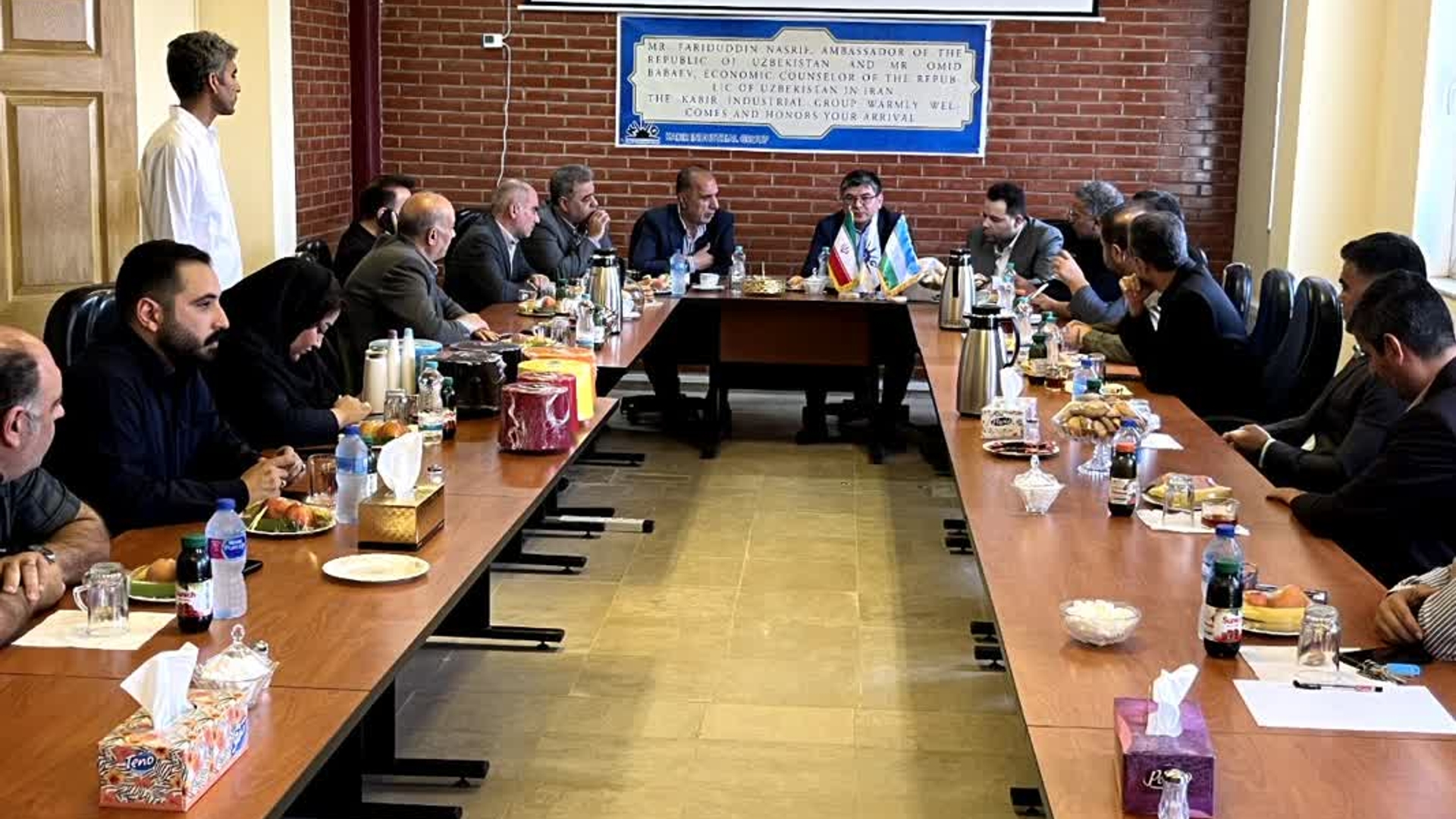 حضور نصریوف سفیر ازبکستان به شهرستان فراهان