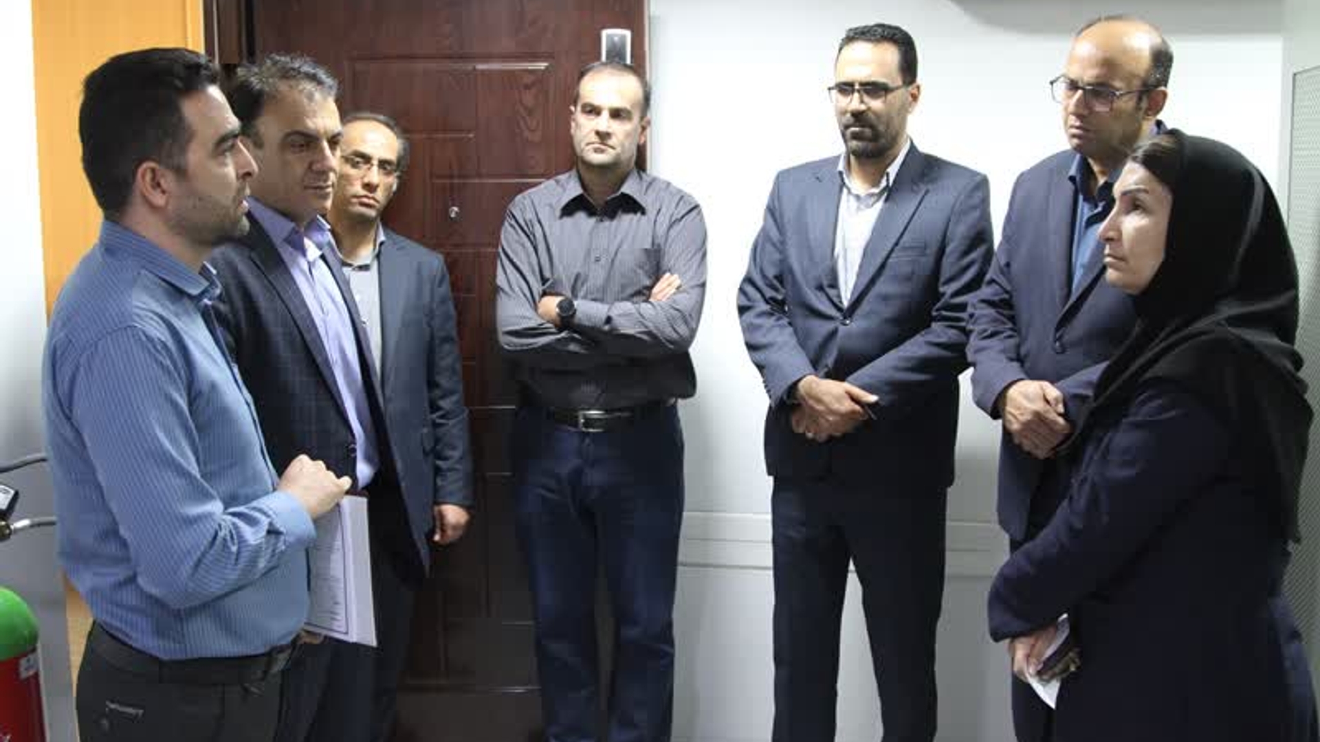 بازدید از اتاق سرور اداره کل امور اقتصاد و دارایی استان