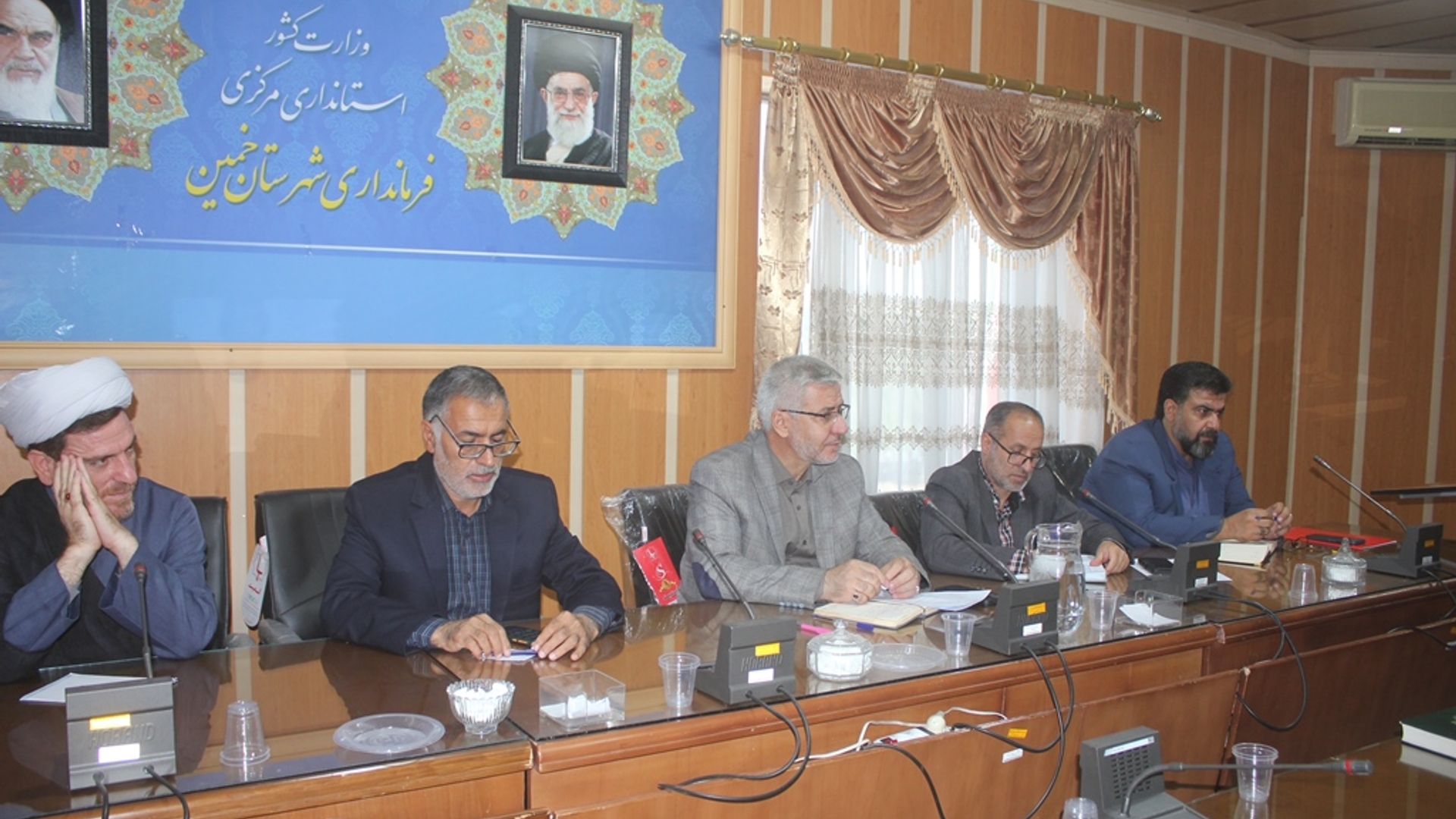 دومین جلسه ستاد اربعین شهرستان خمین برگزار شد