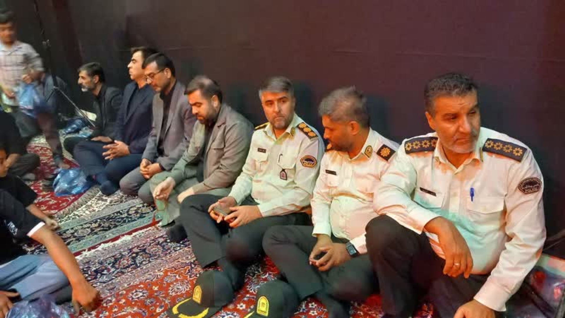 مراسم سوگواری شهادت حضرت رقیه (س) در شهر خنجین