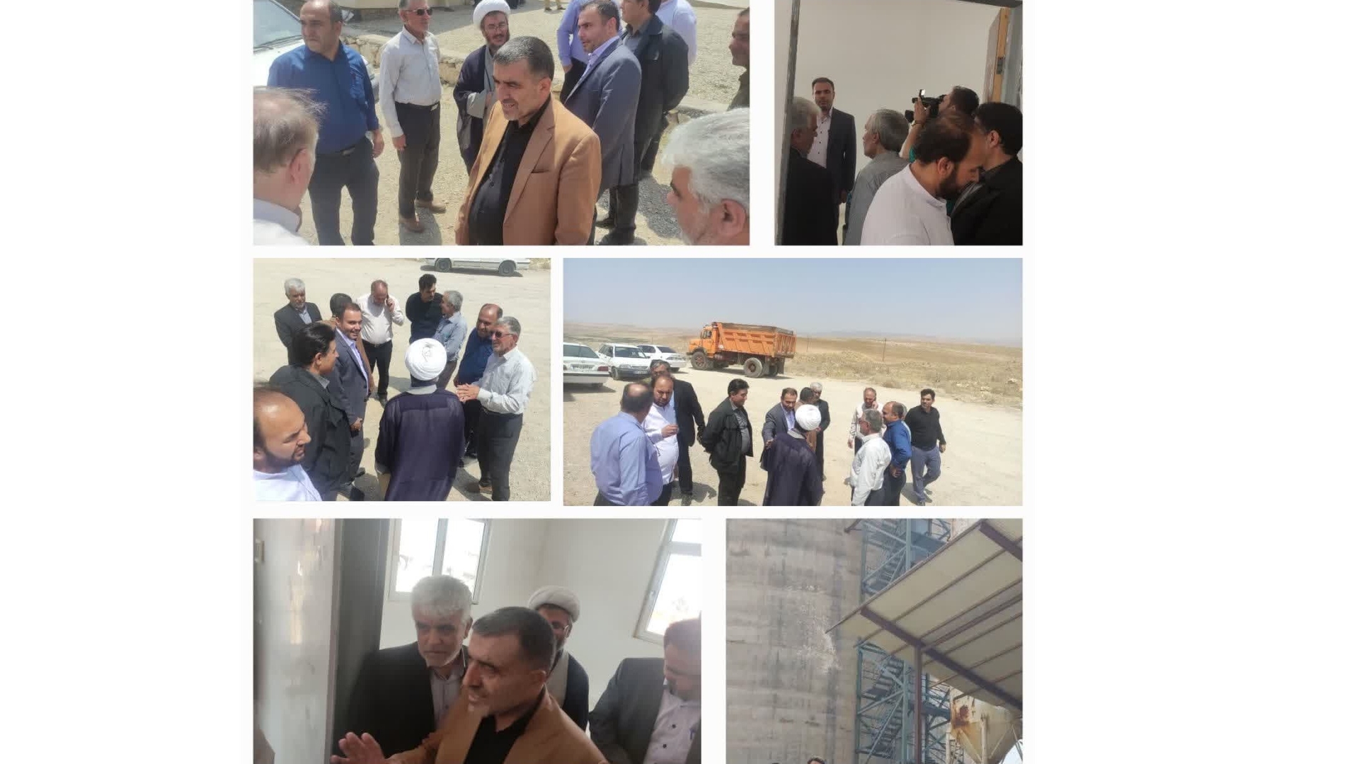 بازدید از مرکز خرید گندم (سیلوی گندم) بخش خرقان