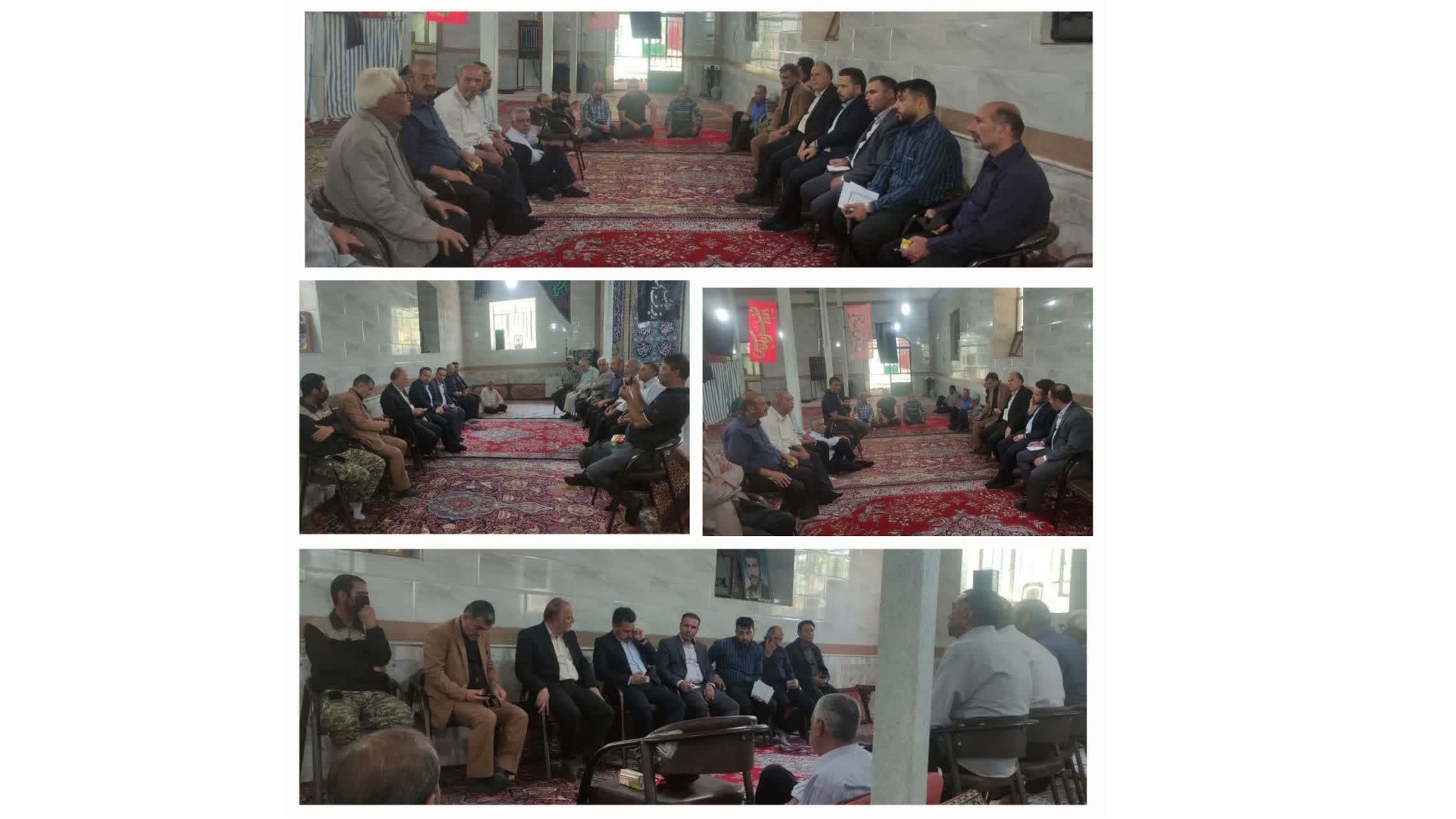 جلسه بررسی و پیگیری مشکلات روستای لار