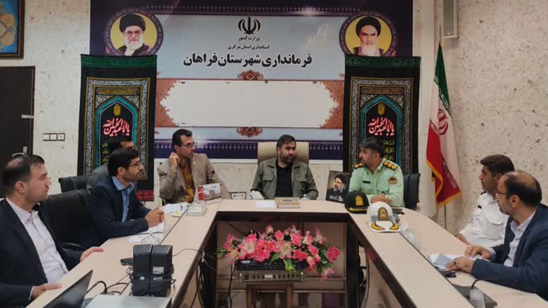 جلسه ساماندهی حمل و نقل دانش آموزی مدارس