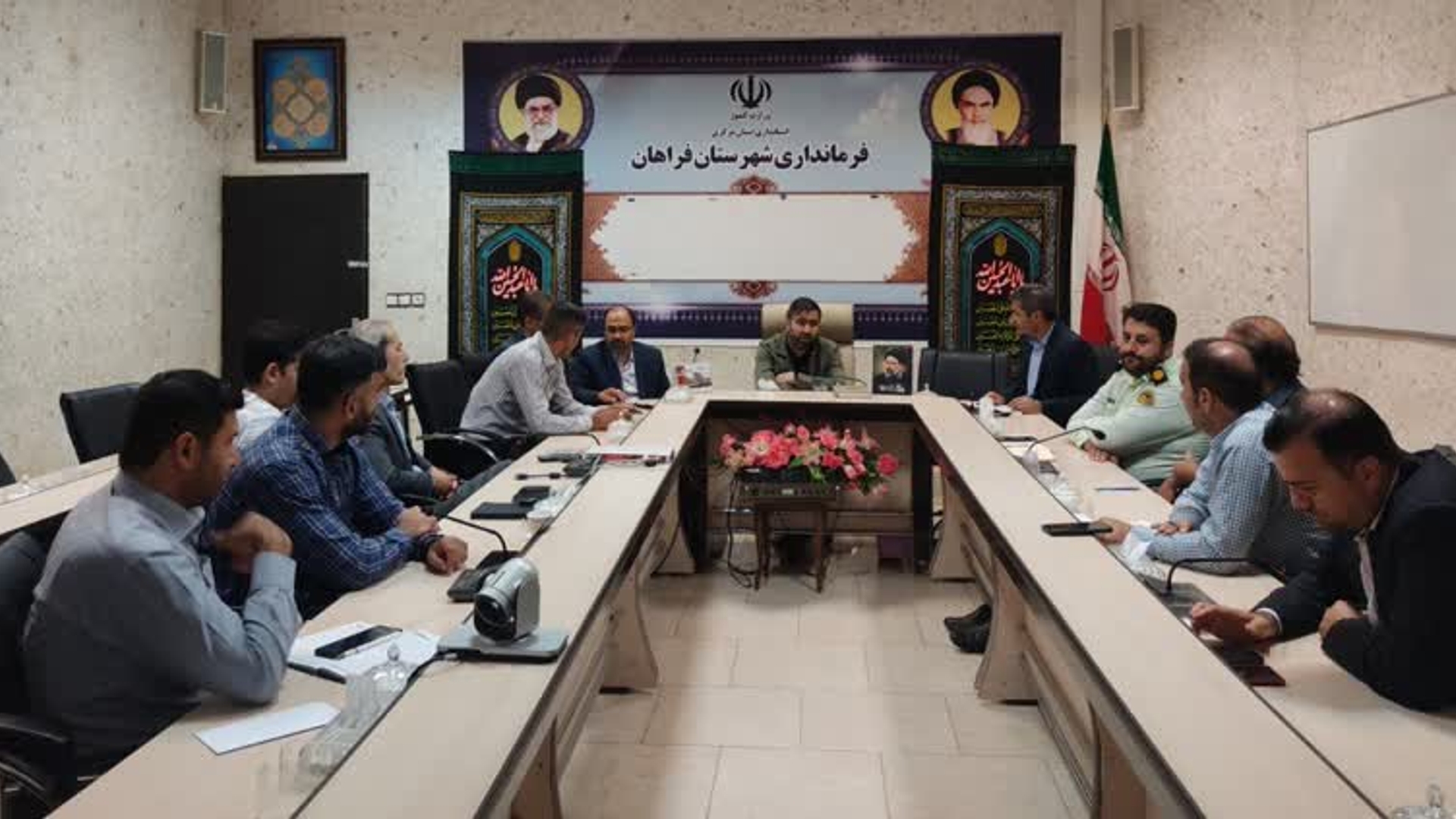 جلسه شورای حفاظت از منابع آب شهرستان فراهان