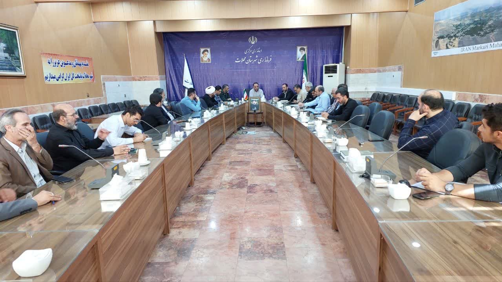 جلسه ستاد اربعین حسینی ( ع) شهرستان محلات برگزار شد.