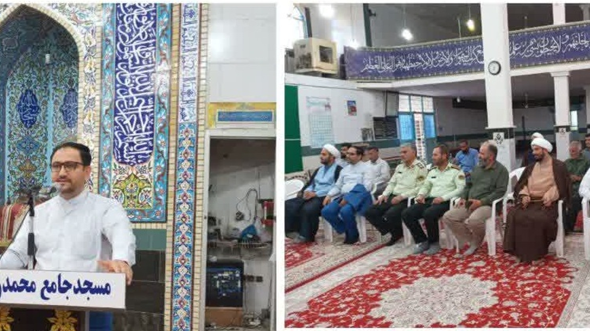 گردهمایی مسئولین هیئات مذهبی و مداحان بخش میلاجرد