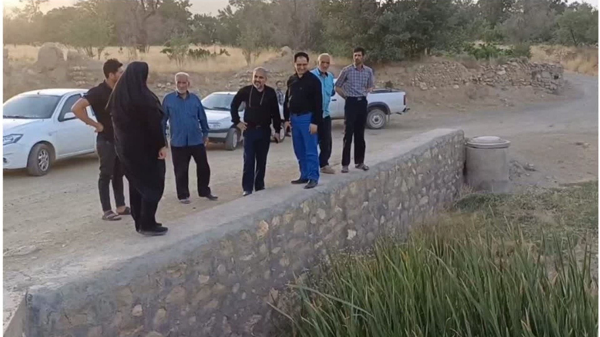 دهگردشی مدیران شهرستان کمیجان، بررسی میدانی مشکلات روستای چالمیان