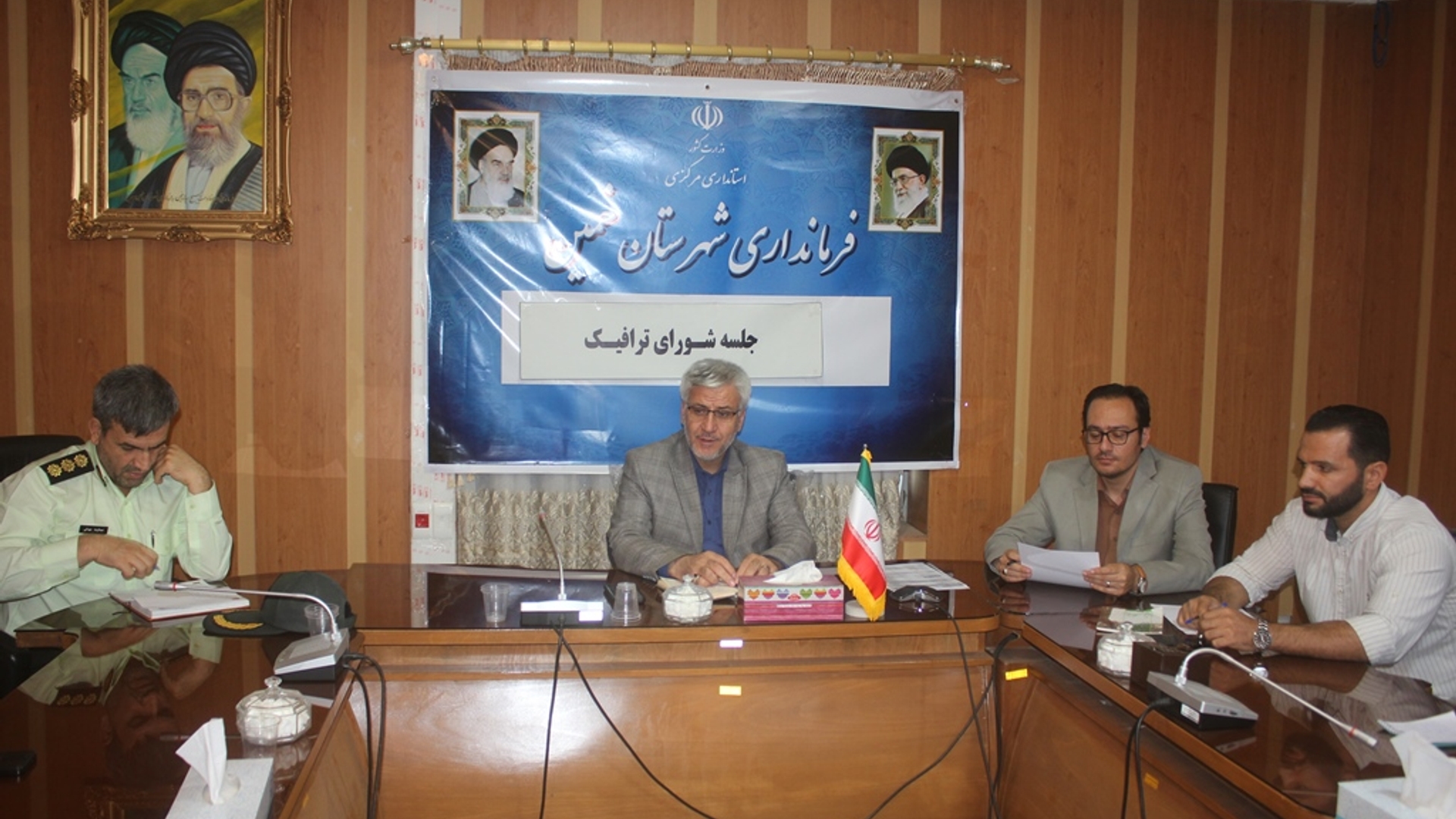 پنجمین جلسه شورای ترافیک شهرستان خمین در سال 1403 برگزار شد