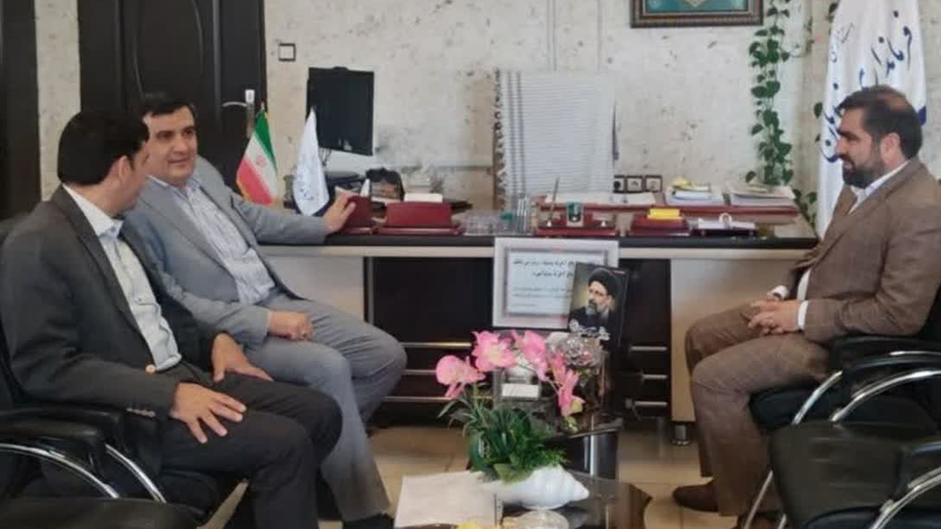 با حضور علیرضا حسنی،              مدیرکل امور اداری و مالی