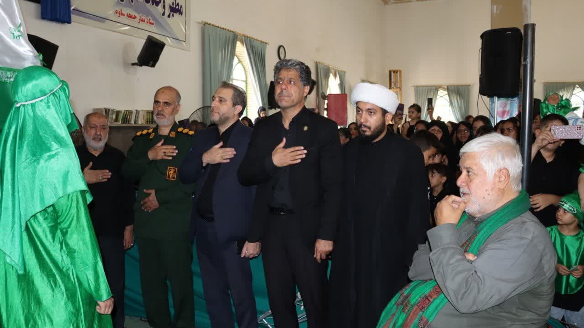 همایش جهانی شیرخوارگان حسینی در مصلی امام علی علیه‌السلام شهر ساوه