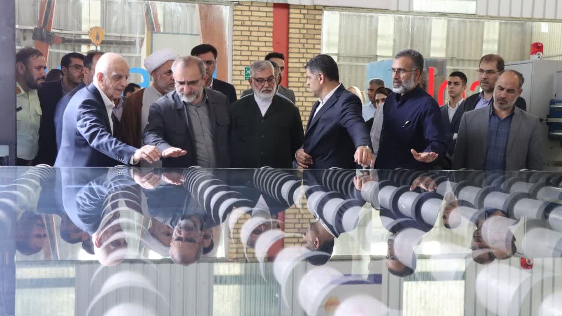 بهره برداری از شرکت فلوت ساچی نور/تولید کننده انواع شیشه های فلوت