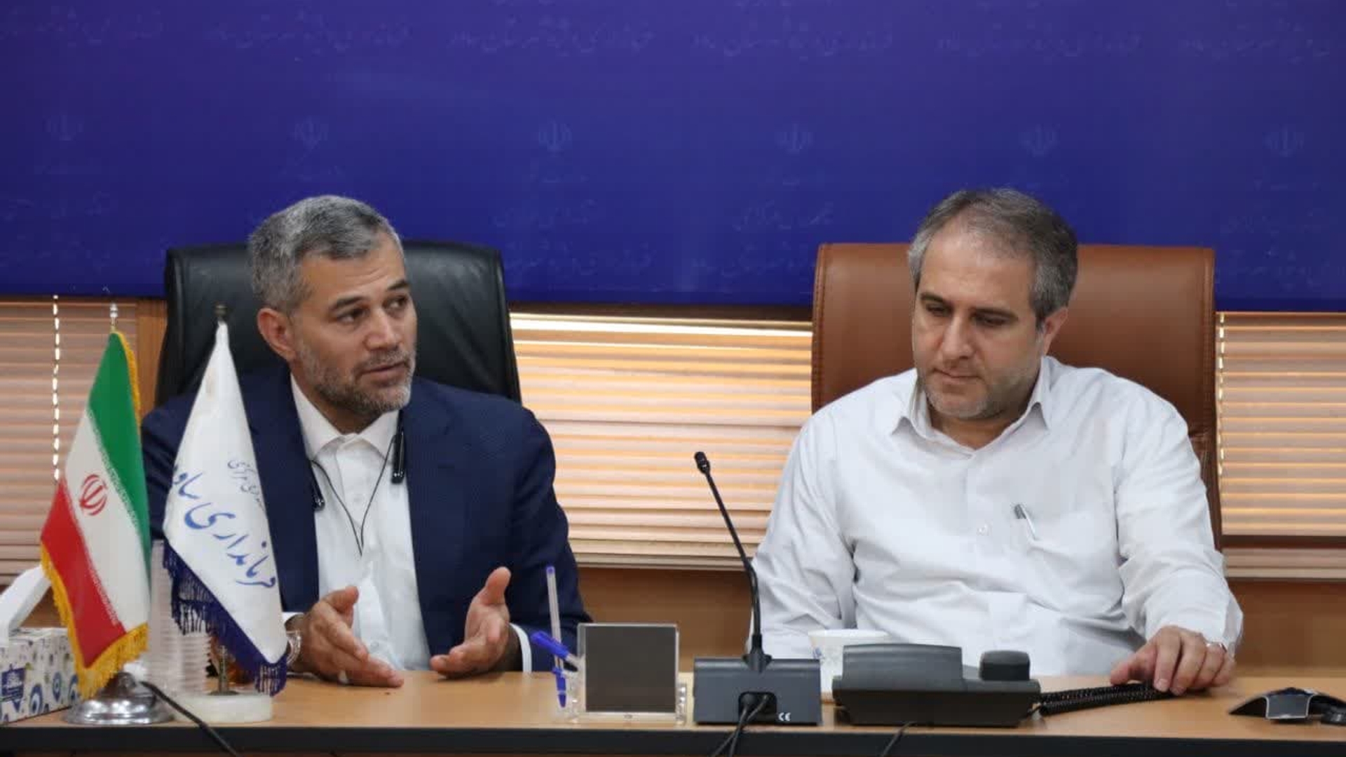 جلسه‌ی بررسی آخرین اقدامات طرح نهضت ملی مسکن در ساوه