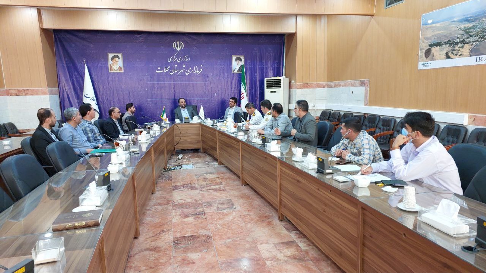 شورای  ترافیک شهرستان محلات تشکیل  جلسه داد.