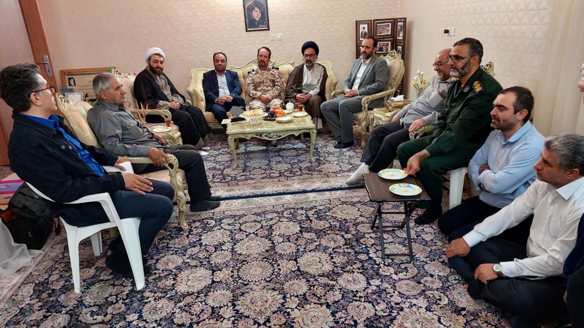 دیدار با خانواده معظم شهید محمد جواد سخاوتی