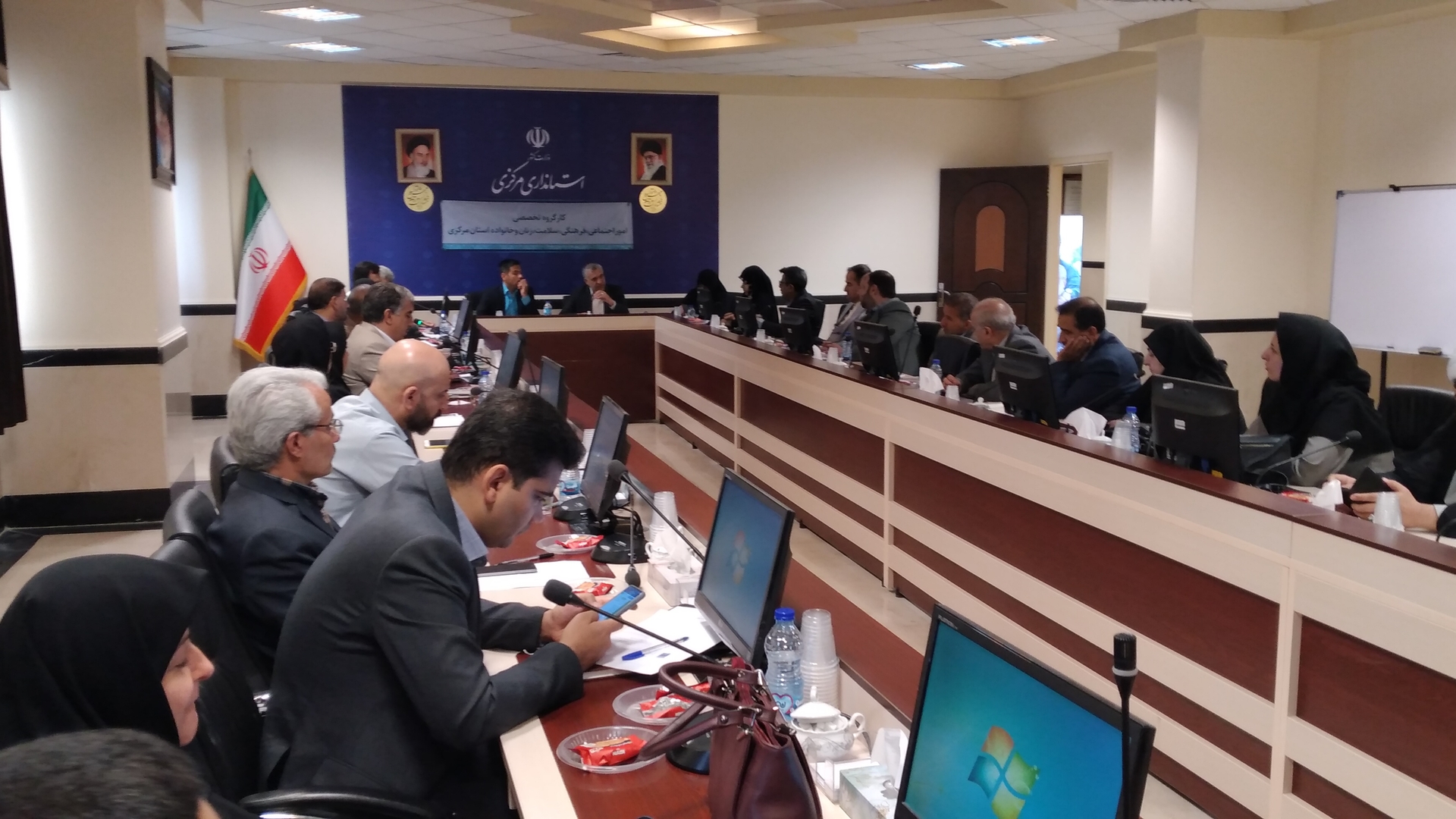 جلسه مشترک کار گروه امور اجتماعی، فرهنگی، سلامت، زنان و خانواده و شورای اجتماعی استان برگزارشد