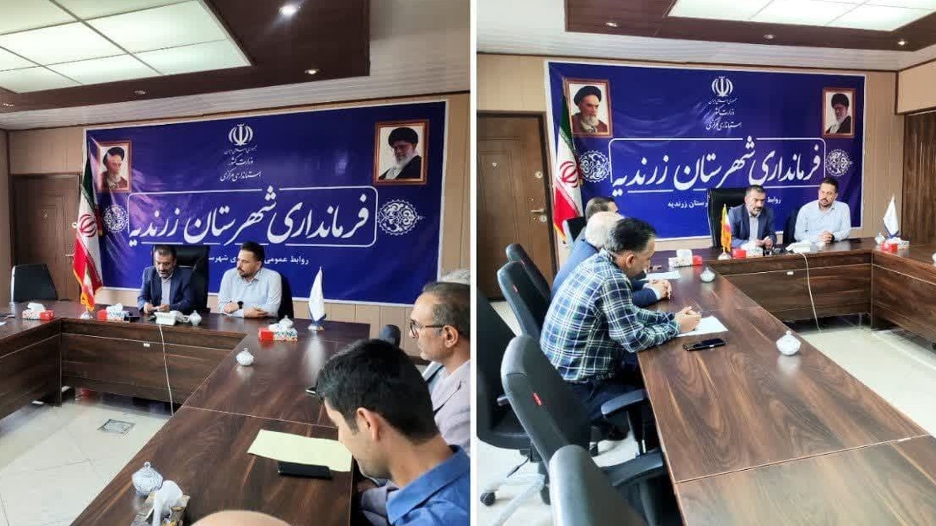 جلسه بررسی مسائل و مشکلات راهدارخانه و پایگاه اورژانس جاده‌ای آزادراه