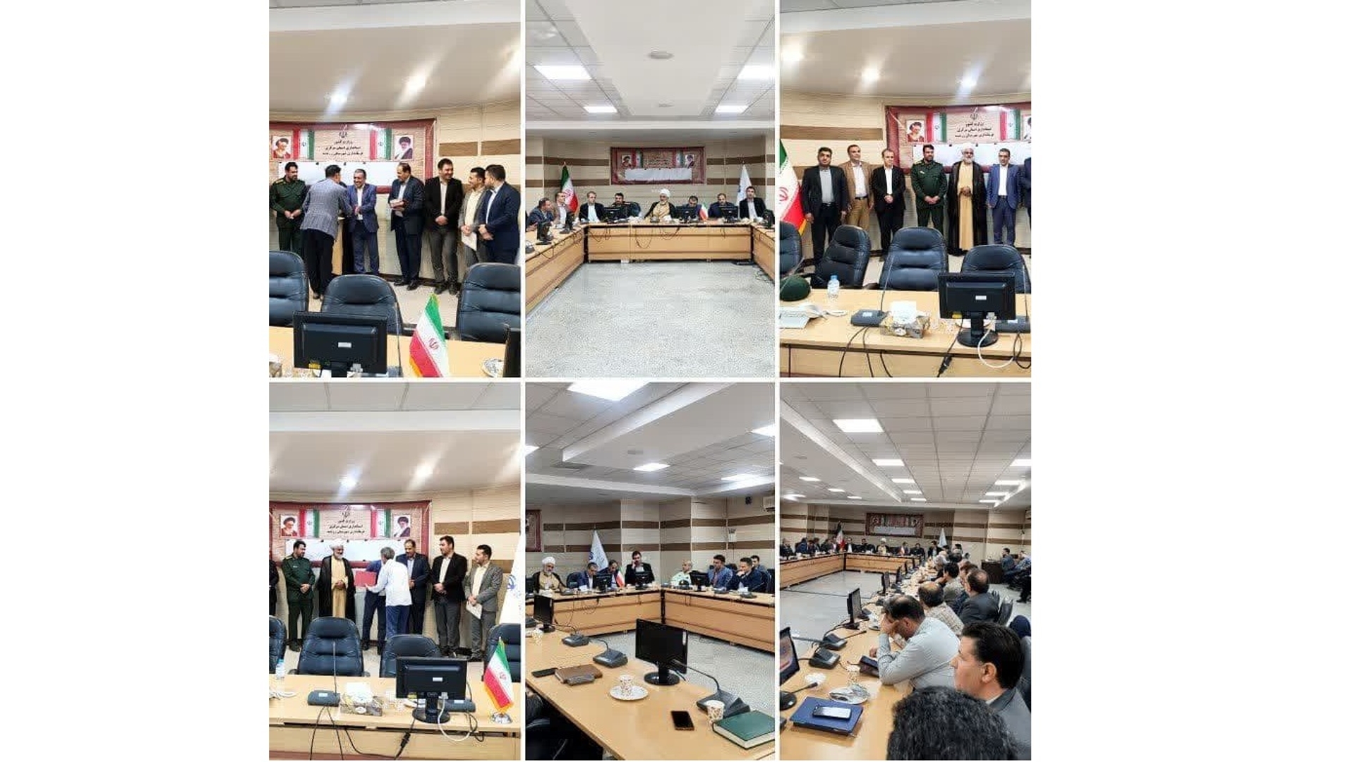 جلسه شورای اداری به مناسبت گرامیداشت هفته دفاع مقدس