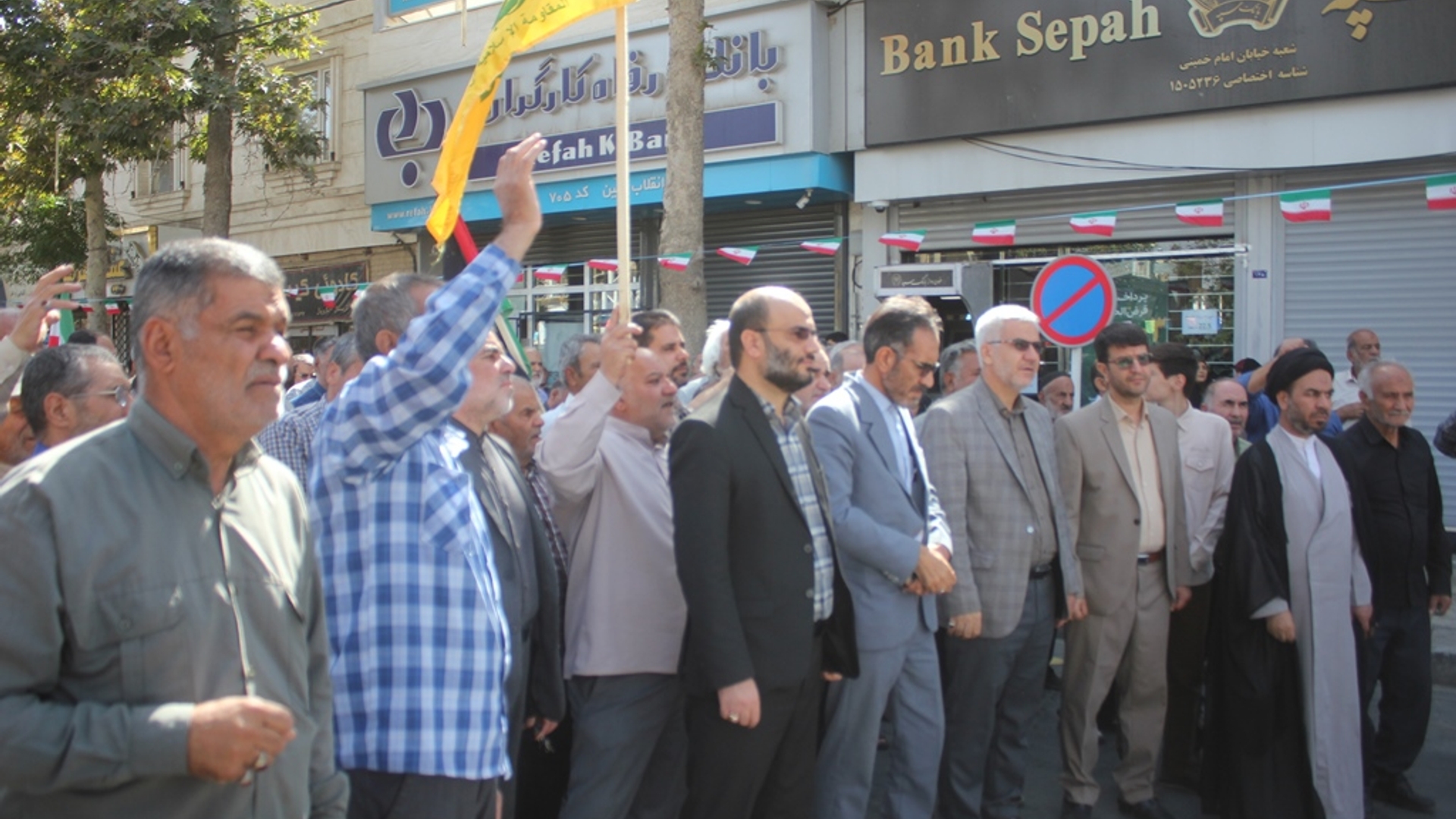 راهپیمایی حمایت از محور مقاومت و حزب الله لبنان و محکومیت جنایات رژیم صهیونیستی در شهرستان خمین برگزار شد