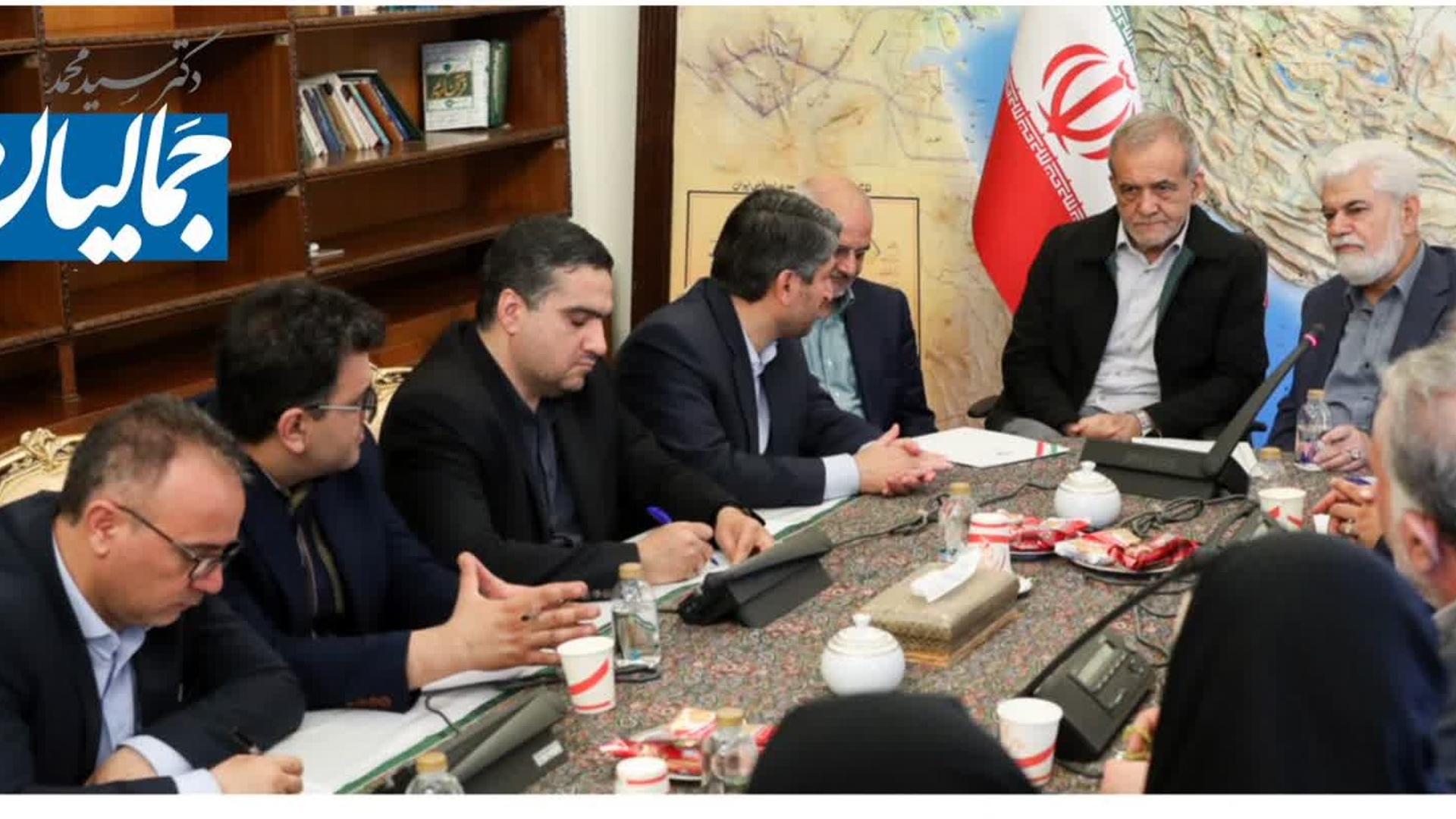 دیدار اعضای کمیسیون بهداشت و درمان مجلس با دکتر پزشکیان