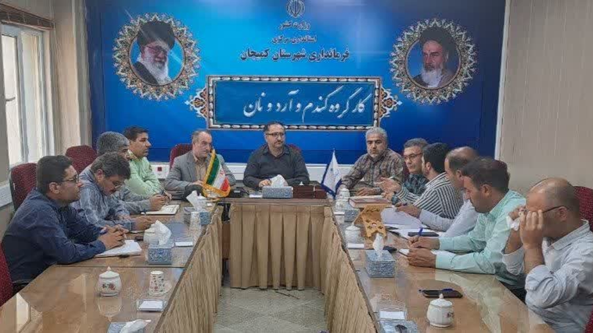 جلسات مشترک کارگروه تنظیم بازار و کارگروه گندم، آرد و نان شهرستان کمیجان برگزار شد