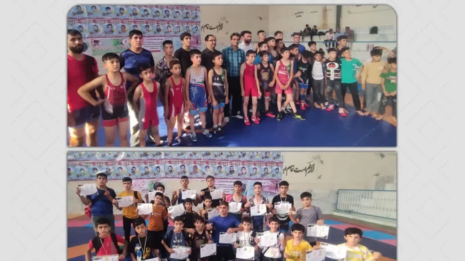 تقدیر از مقامهای برتر کشتی جام یادبود « ورزشکار شهید سبزعلی جلولی » با حضور فرماندار شهرستان کمیجان