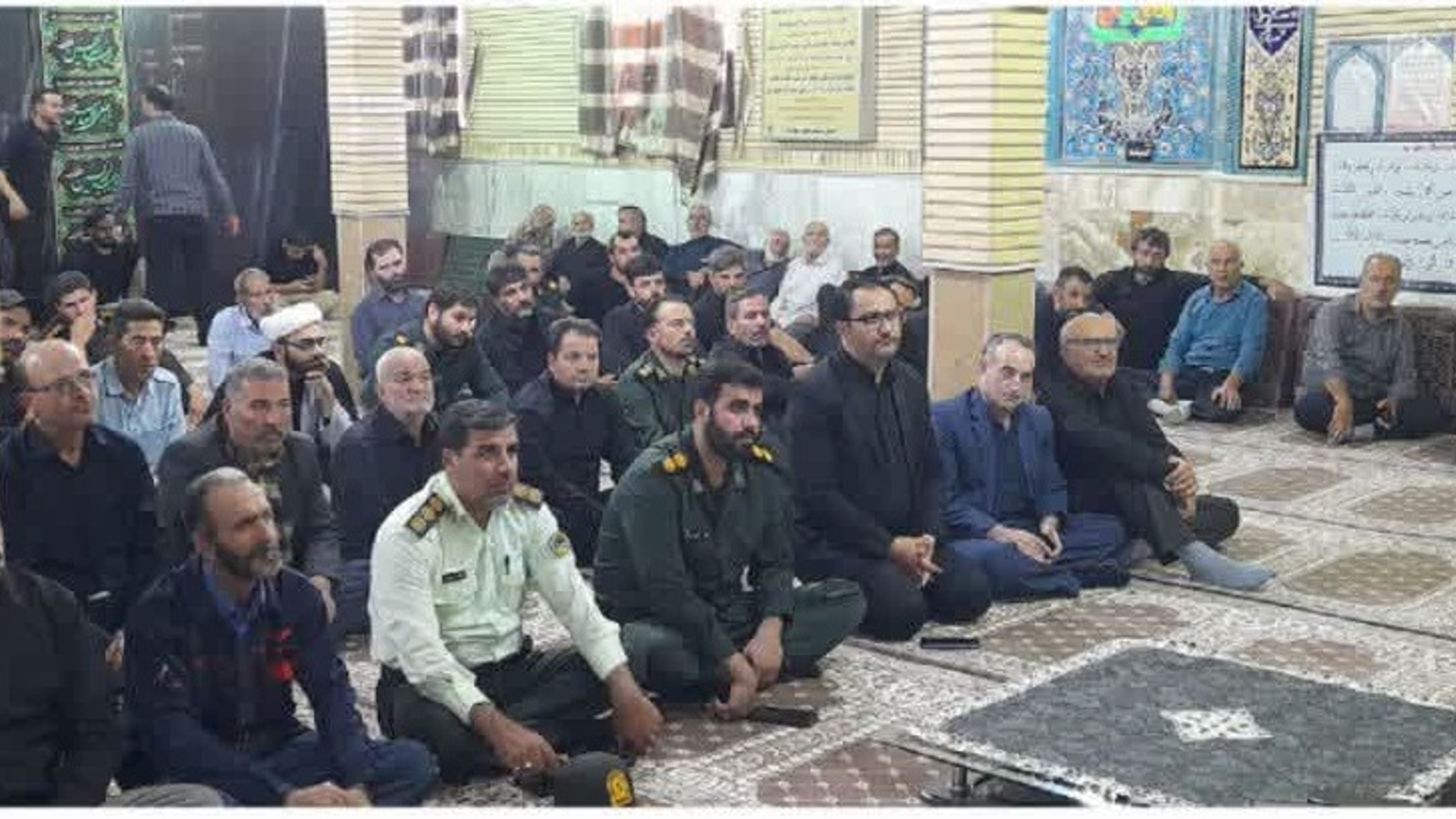 🔺 یادواره شهدای والامقام محله انار شهرکمیجان  برگزار شد.