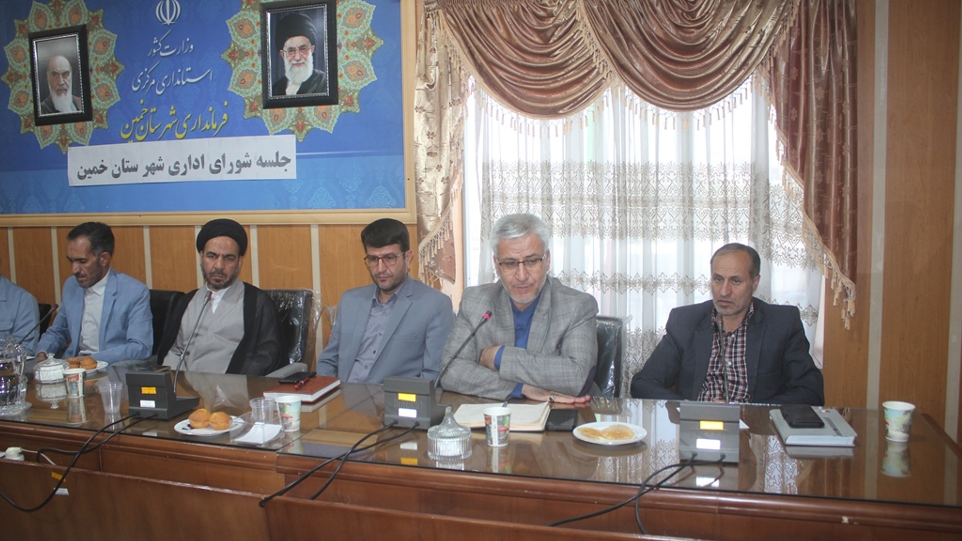 پنجمین جلسه شورای اداری شهرستان خمین در سال 1403 برگزار شد