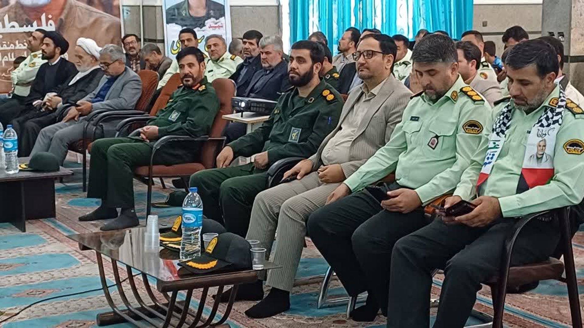 برگزاری اولین یادواره شهدای امنیت (شهدای گرانقدر فراجا) در شهرستان کمیجان