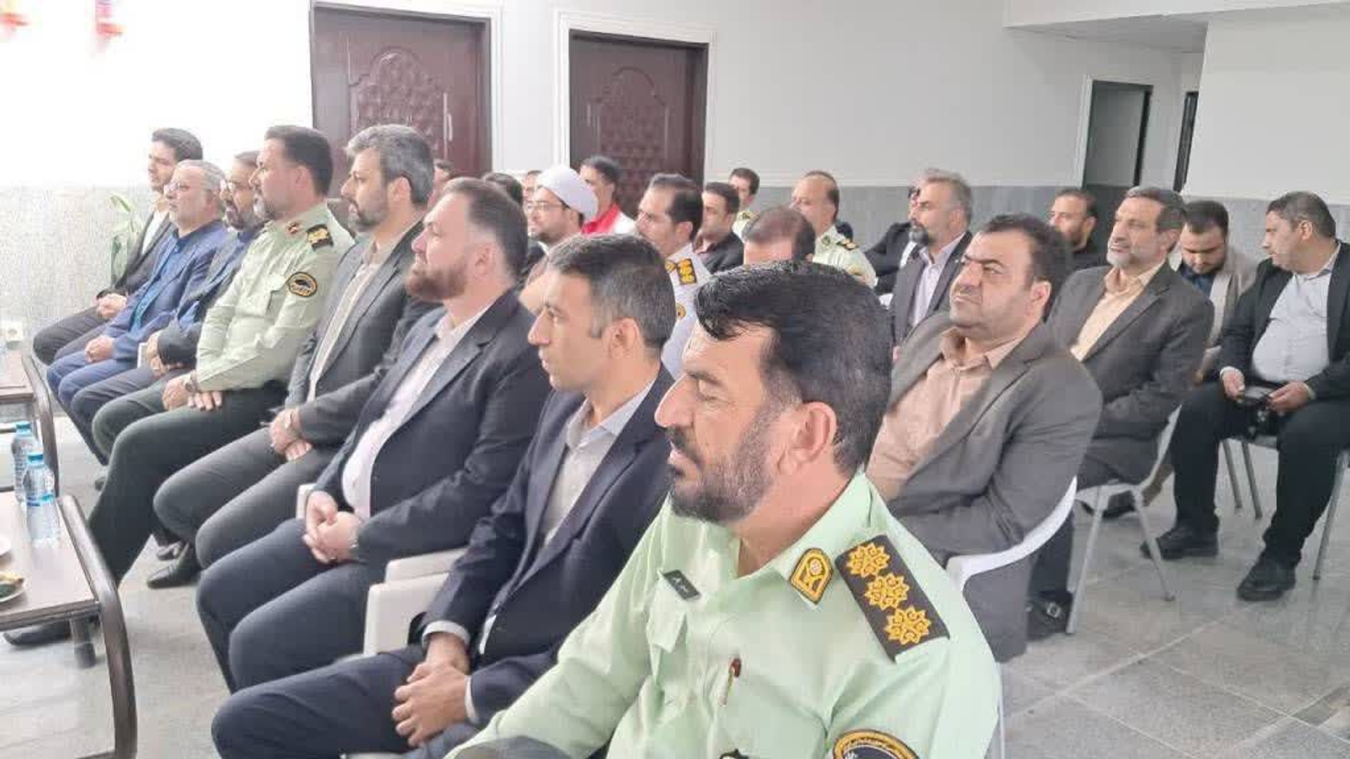 آئين بهره برداری از ايستگاه بازرسی فرماندهی انتظامی شهرستان دليجان