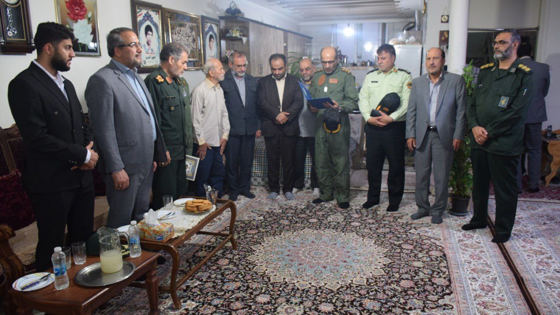 دیدار با خانواده معظم شهیدان والامقام حسین و اکبر آشوری