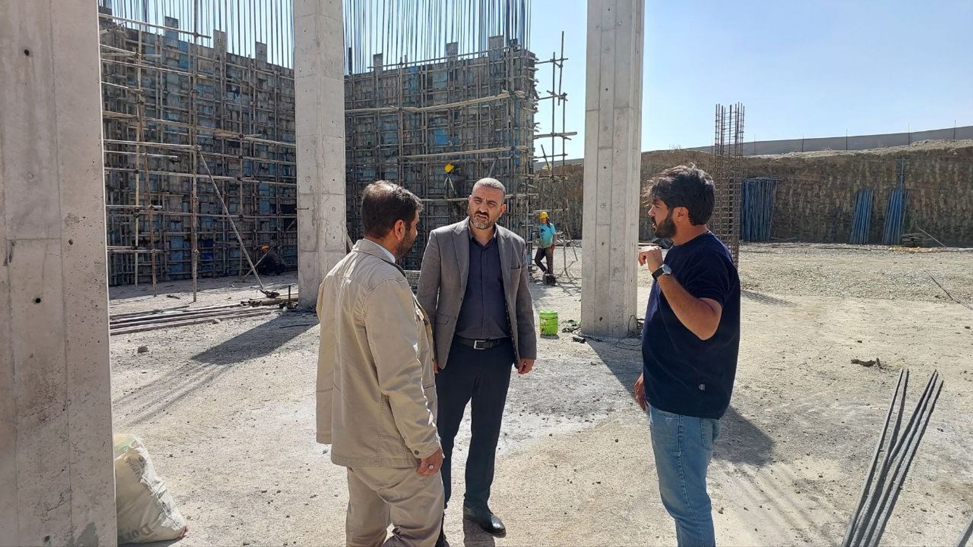 بازدید از پروژه بیمارستان جدید شهرستان محلات