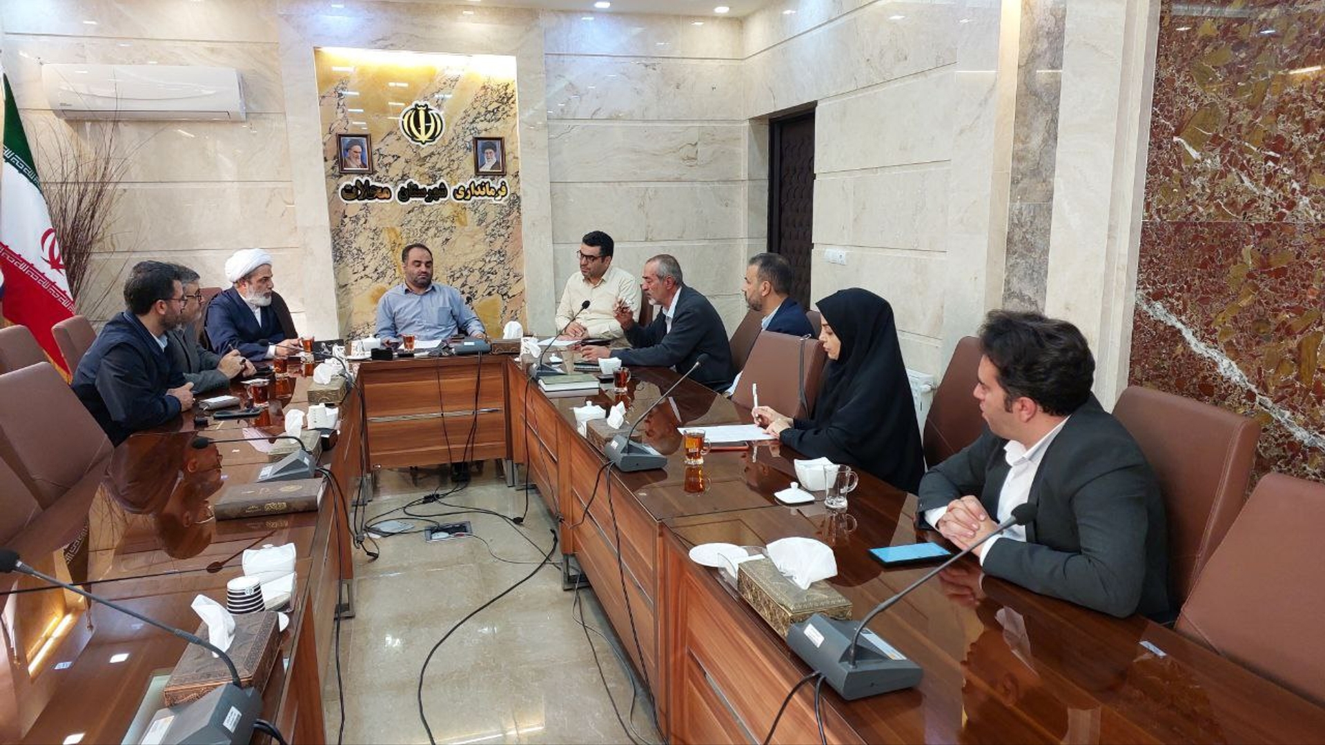 جلسه خیرین مسکن ساز شهرستان محلات برگزار شد