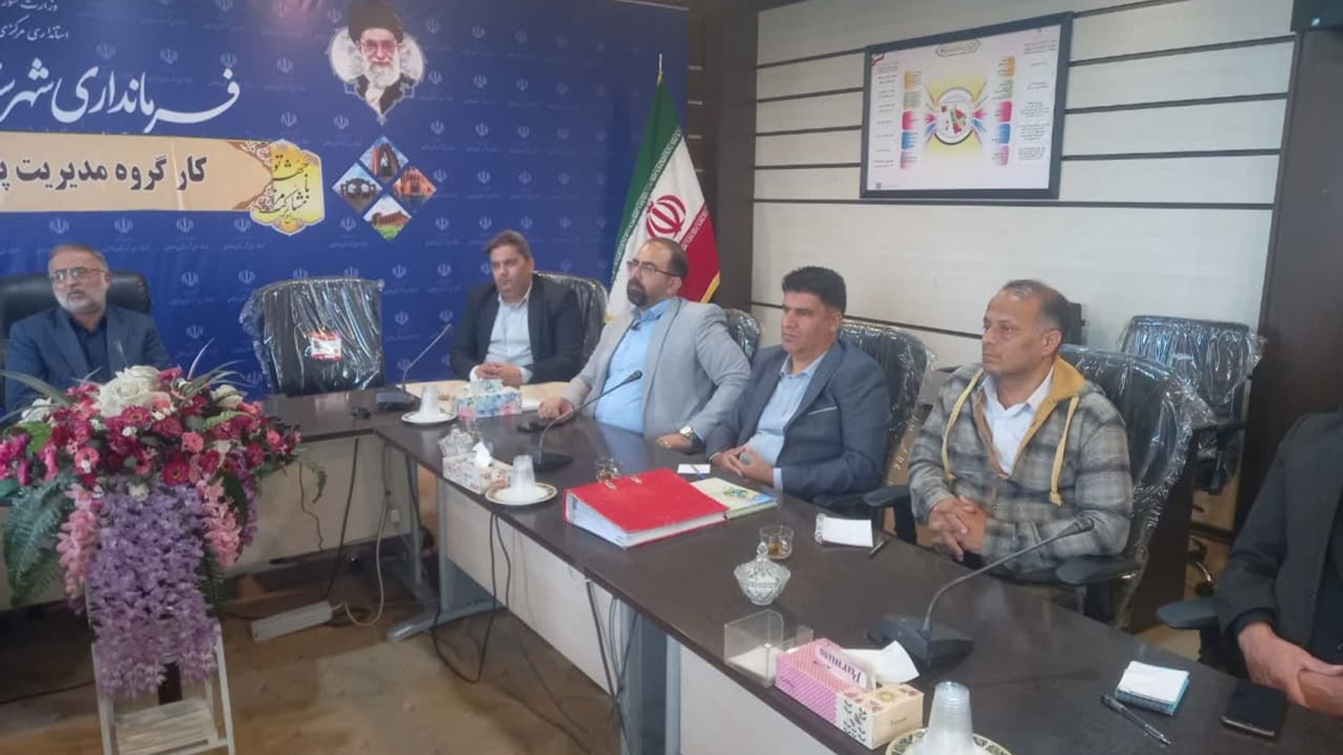 کارگروه مدیریت پسماند شهرستان دلیجان مورخ 23/07/1403