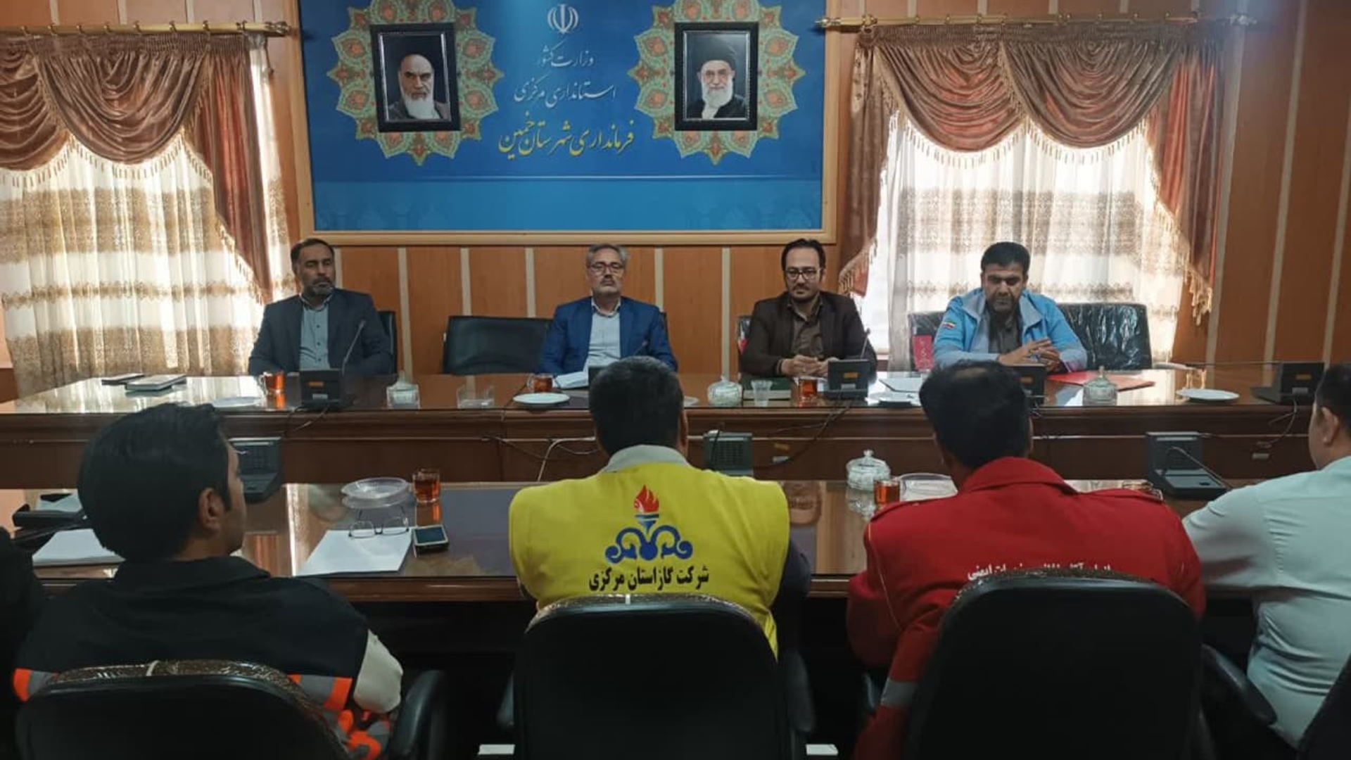 چهارمین جلسه ستاد مدیریت بحران شهرستان خمین در سال 1403برگزار شد