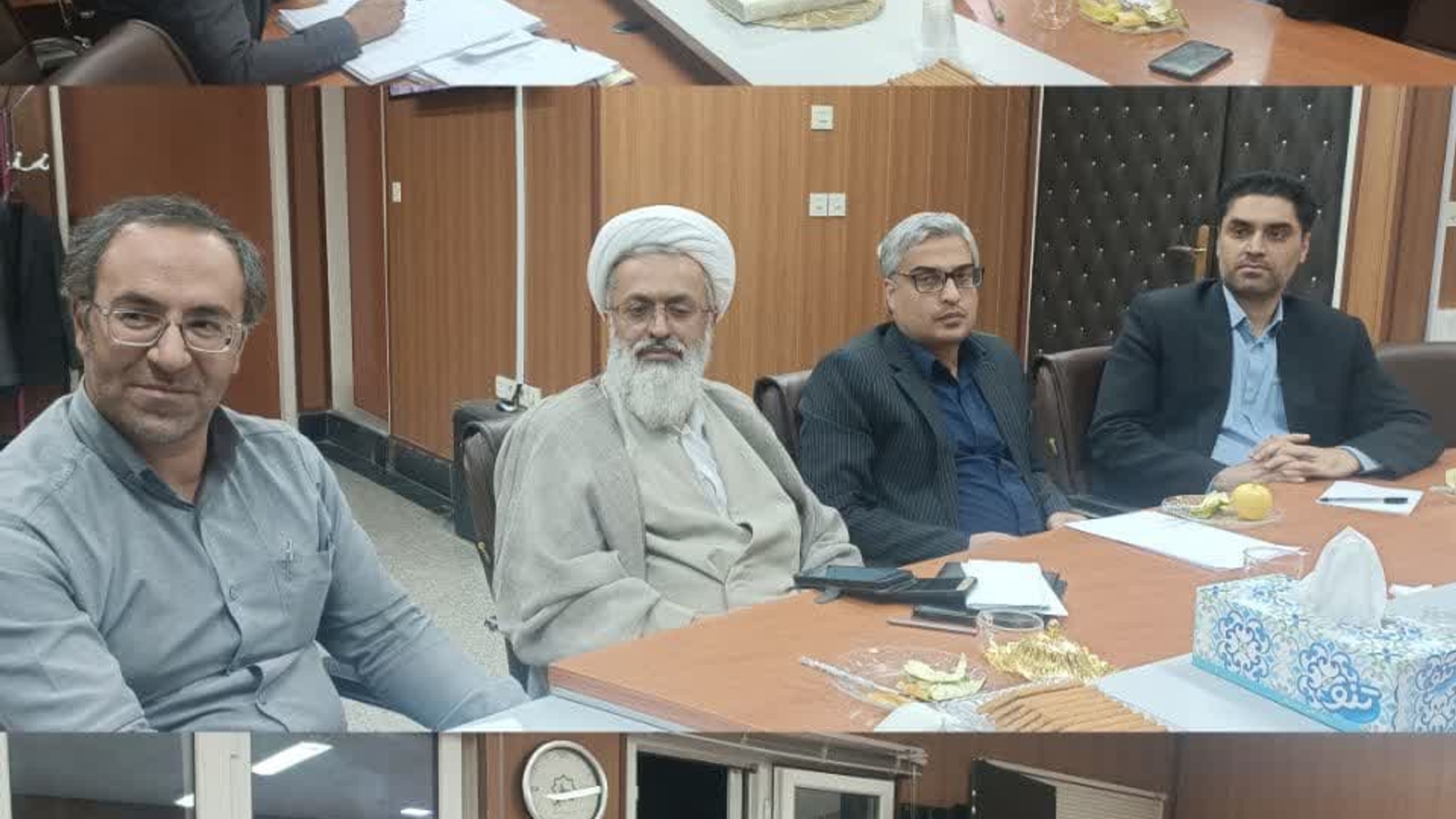 نشست مسئولین ارشد شهرستان برگزار شد.