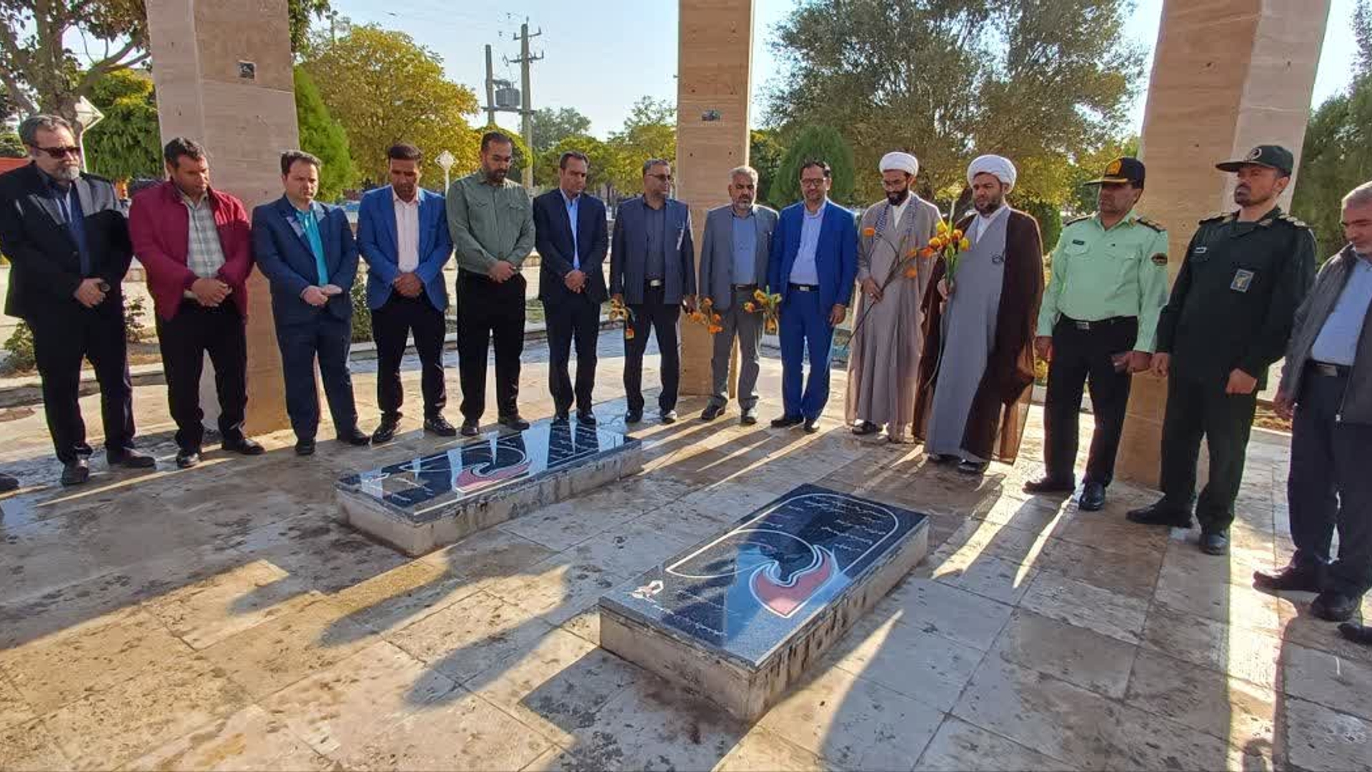 به مناسبت هفته تربیت بدنی؛ تجدید میثاق با شهداء و گرامیداشت یاد و خاطره شهدای ورزشکار