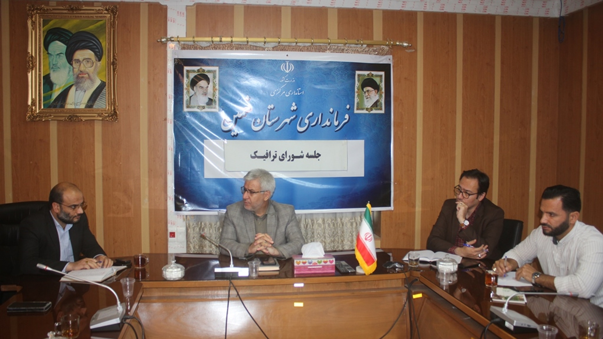 هفتمین جلسه شورای ترافیک شهرستان خمین در سال 1403 برگزار شد