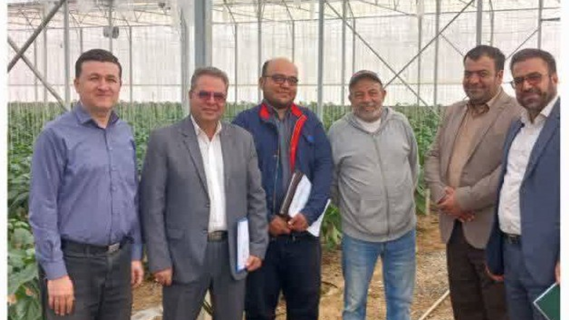 بازدید دبیر کمیسیون از گلخانه های جدیدالاحداث