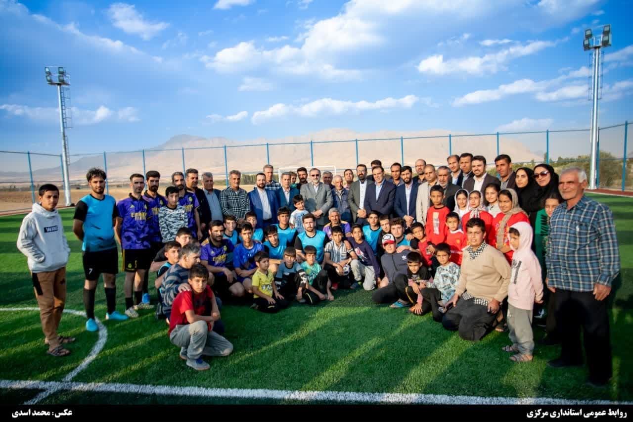 دو طرح‌ ورزشی روستایی در شهرستان شازند افتتاح شد