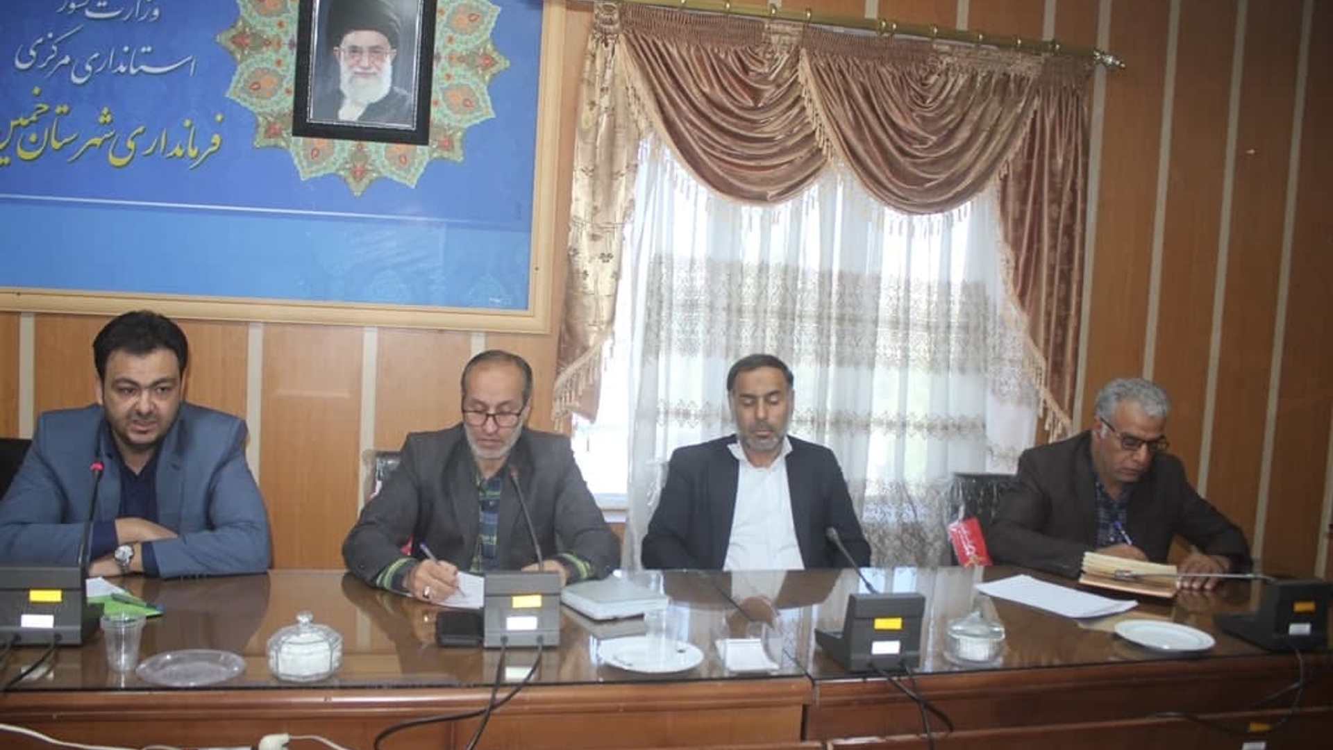 سومین جلسه شورای پدافند غیر عامل شهرستان خمین در سال 1403 برگزار شد