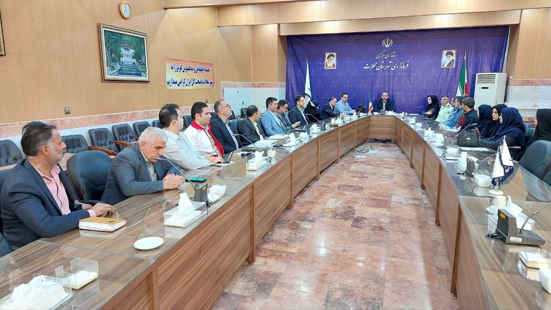 شورای هماهنگی مبارزه با مواد مخدر شهرستان محلات تشکیل  جلسه داد.