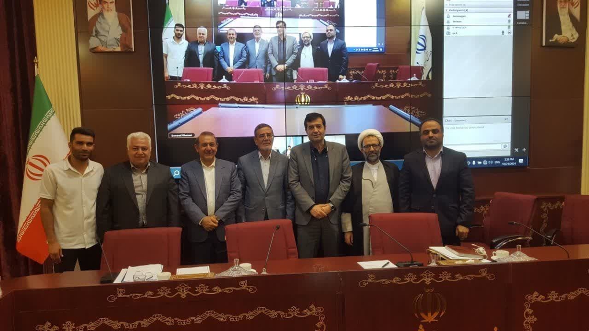 دیدار با وزیر ورزش و جوانان