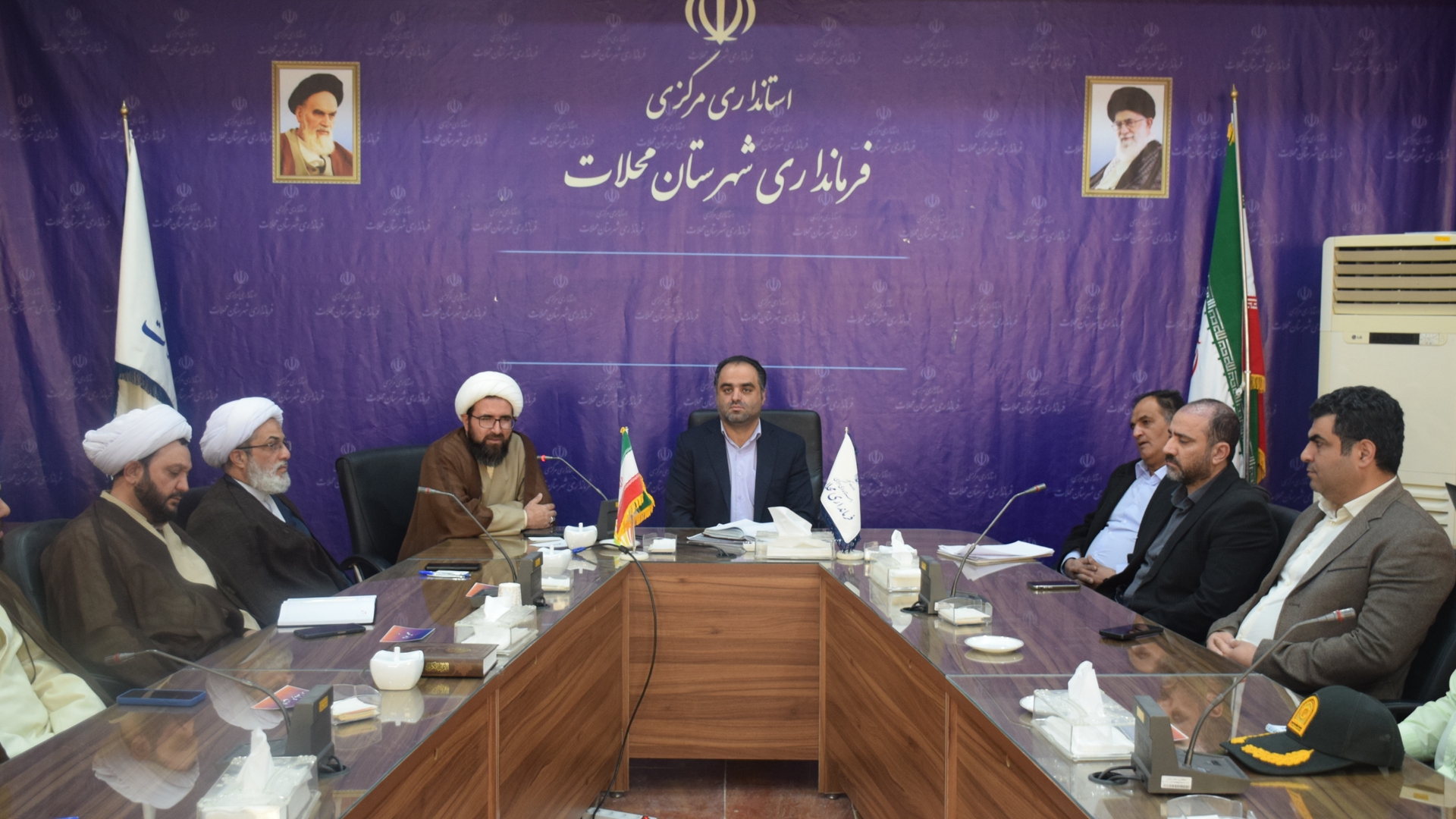 جلسه  شورای اداری  شهرستان محلات برگزار شد.